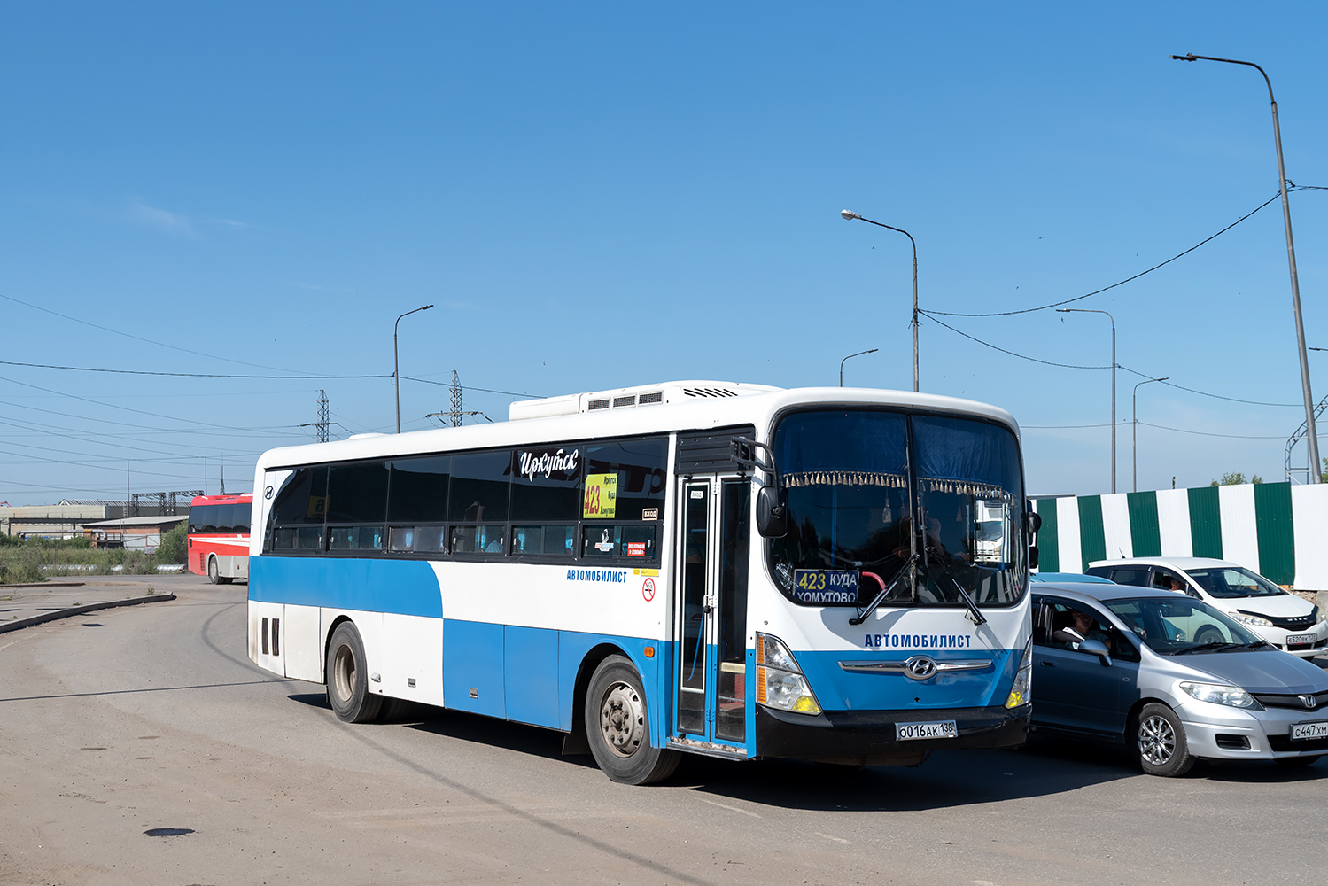 Иркутская область, Hyundai New Super AeroCity 1F/L № О 016 АК 138