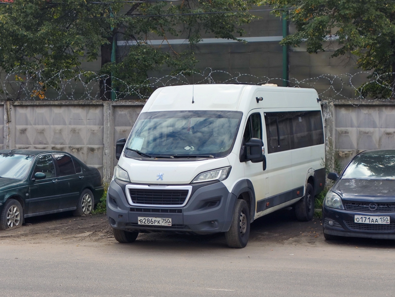 Московская область, Автодом-21080* (Peugeot Boxer) № В 286 РК 750