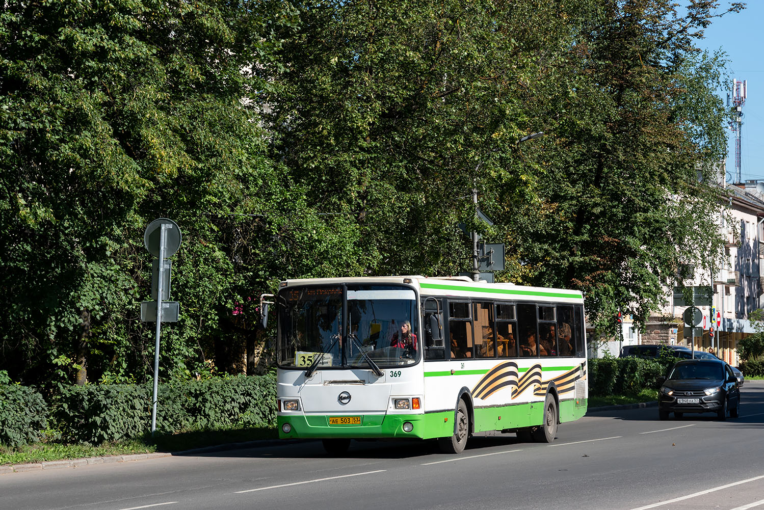 Новгородская область, ЛиАЗ-5256.53 № 369