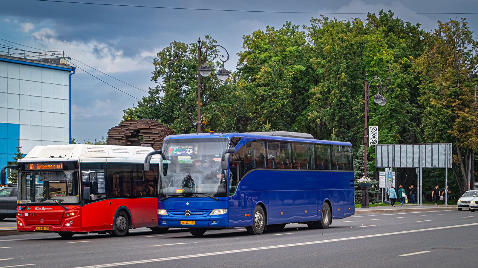 Тюменская область, Mercedes-Benz Tourismo II 15RHD № АС 034 72
