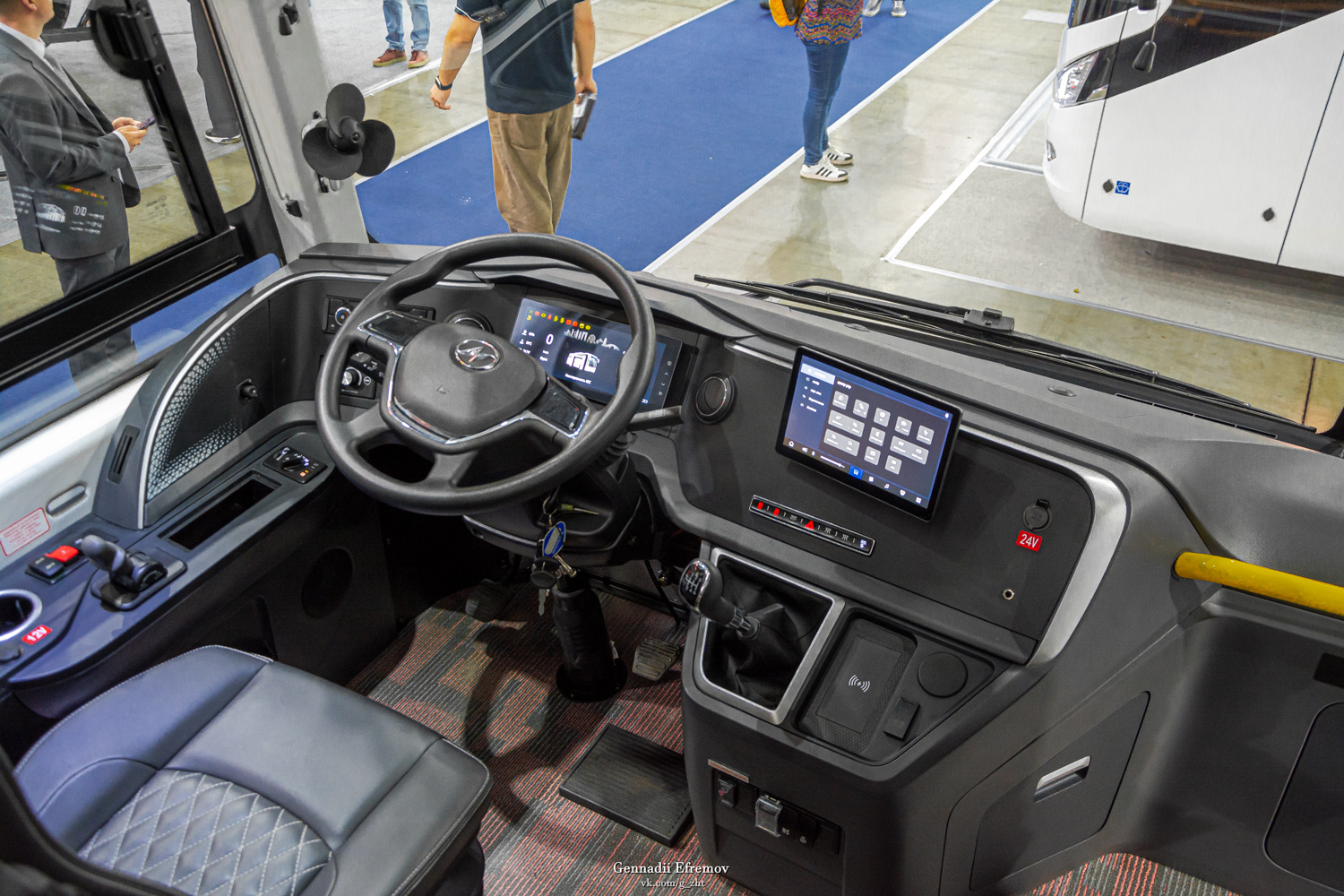 Москва, Higer V12 PRO (KLQ6126LKQ) № KLQ6126LKQ; Московская область — Международный автобусный салон "AutoBusExpo-2025"