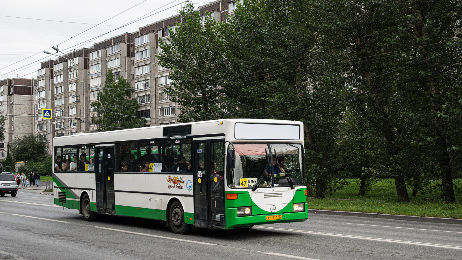 Свердловская область, Mercedes-Benz O405 № АТ 111 72