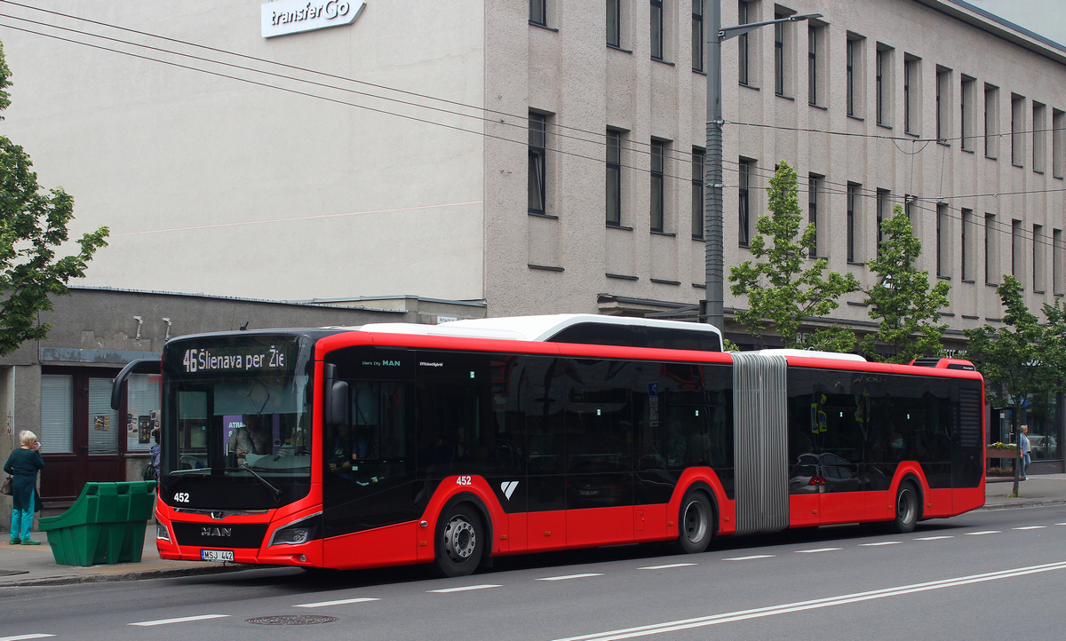 Литва, MAN 18C Lion's City 18 G NG320 EfficientHybrid № 452