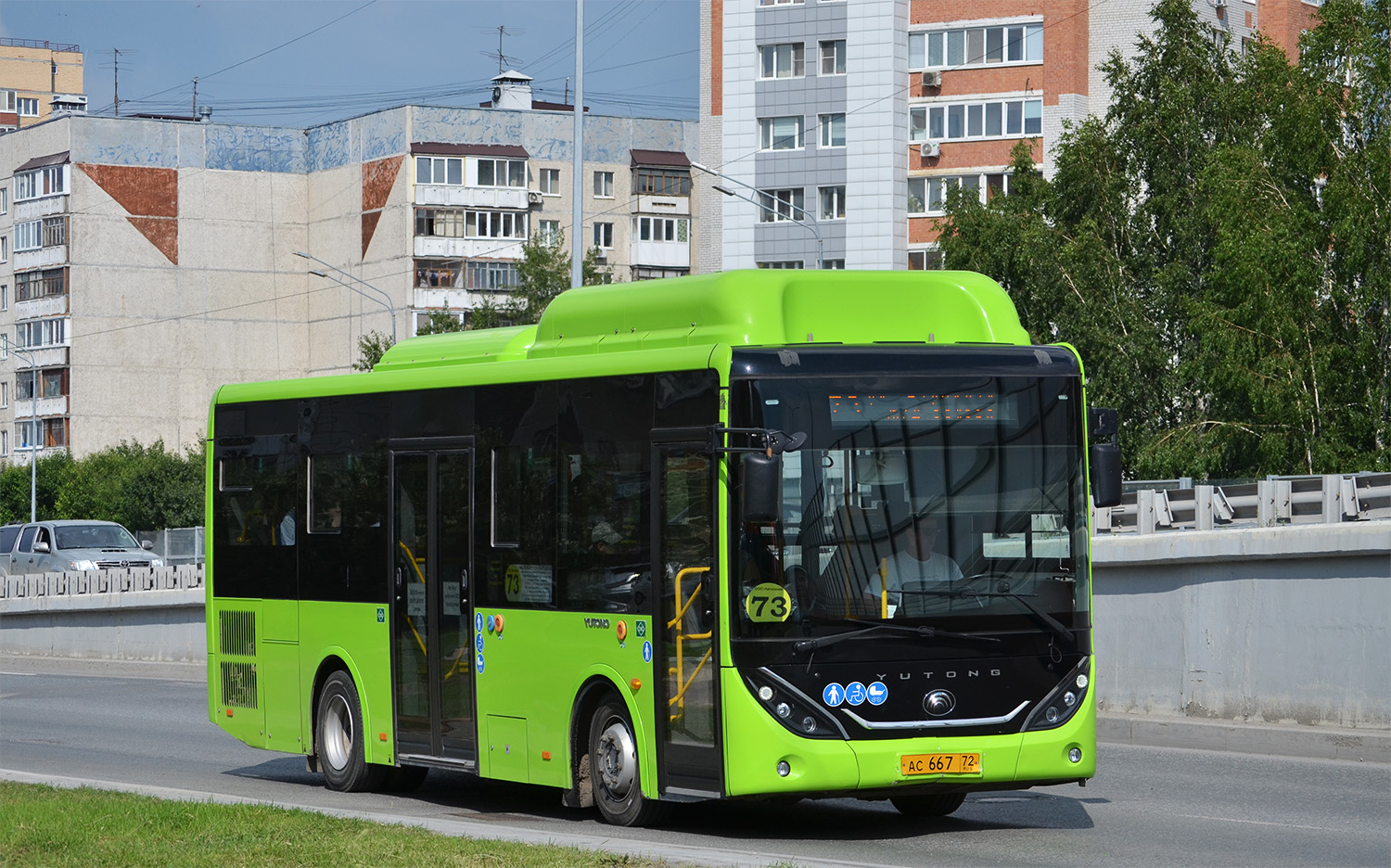 Тюменская область, Yutong ZK6890HGQ № АС 667 72