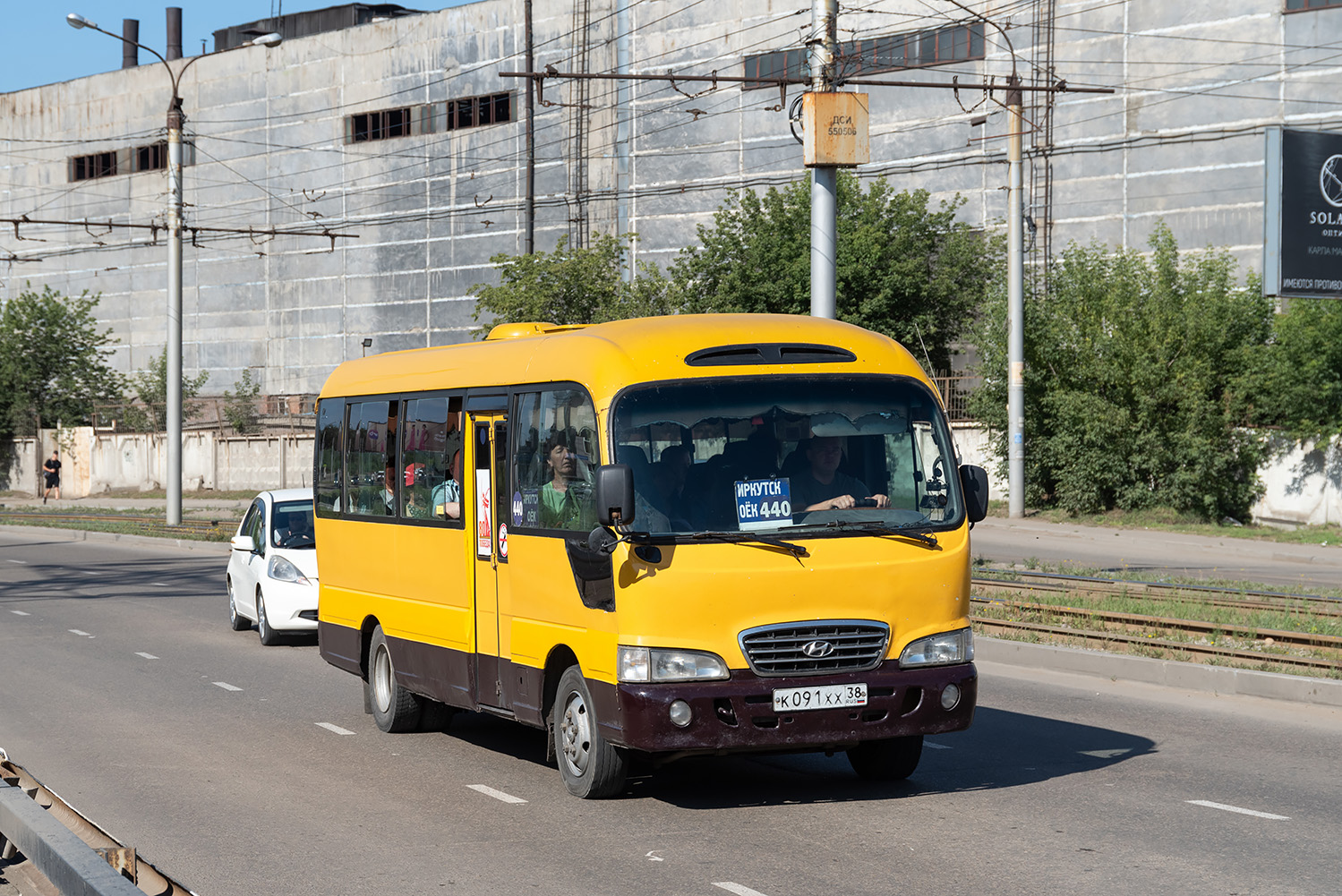 Иркутская область, Hyundai County № К 091 ХХ 38 Иркутская область, Hyundai County № К 091 ХХ 38