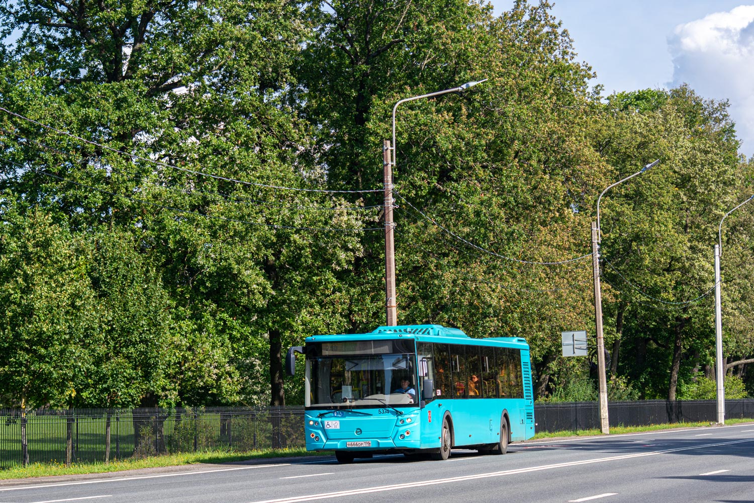 Санкт-Петербург, ЛиАЗ-5292.65 № 5374