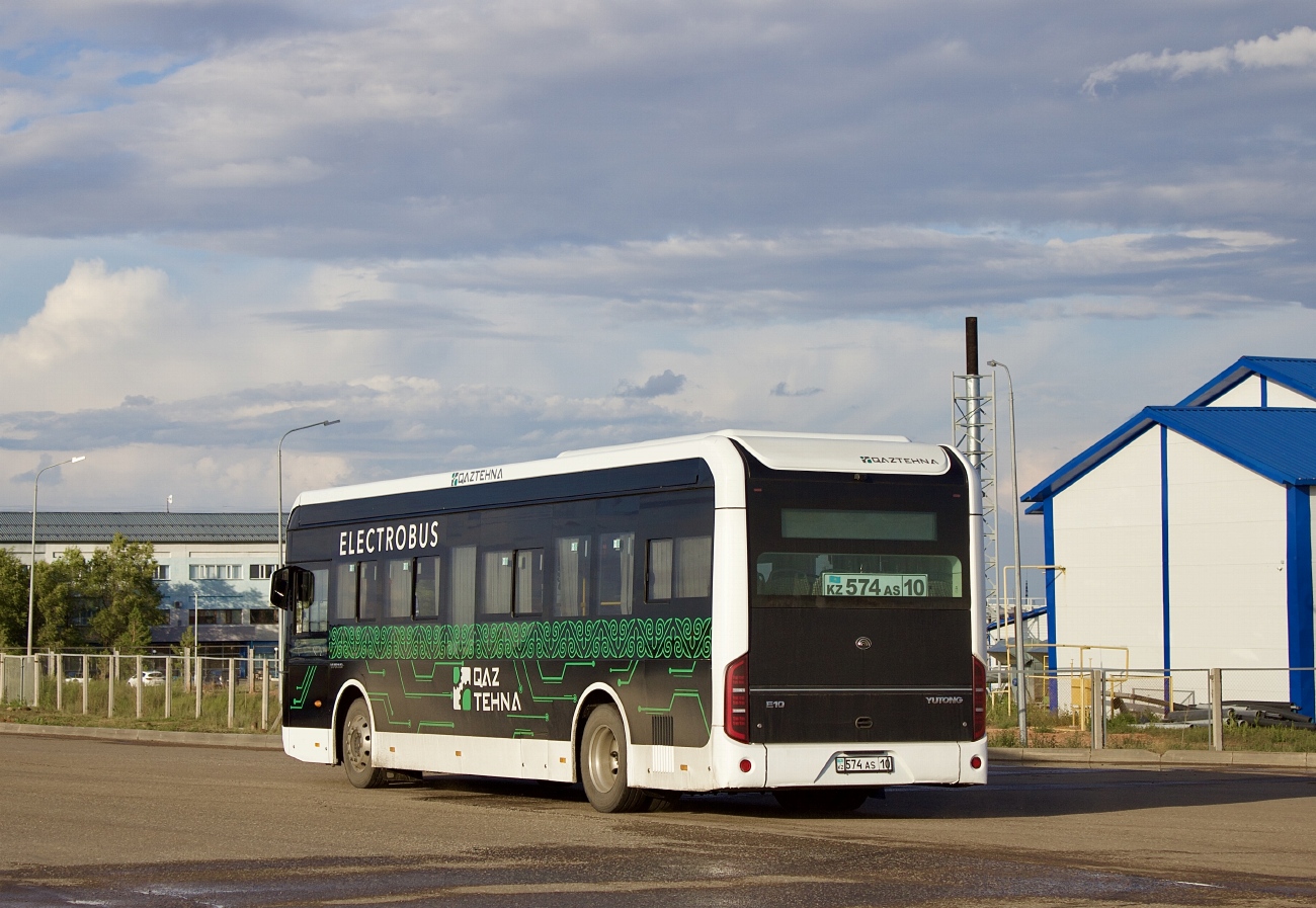 Карагандинская область, Yutong ZK6106BEVG (СарыаркаАвтоПром) № 574 AS 10