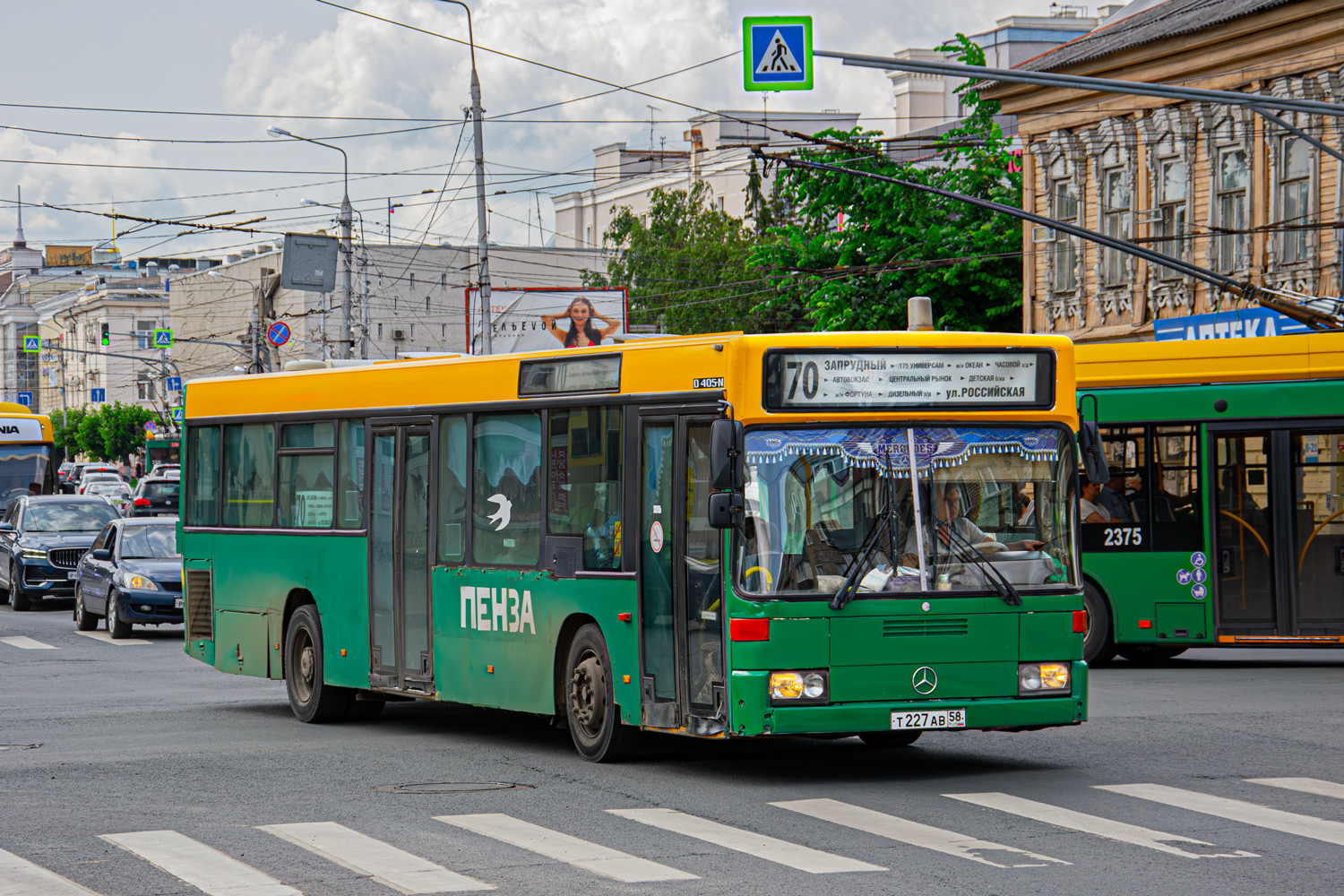 Пензенская область, Mercedes-Benz O405N2 № Т 227 АВ 58