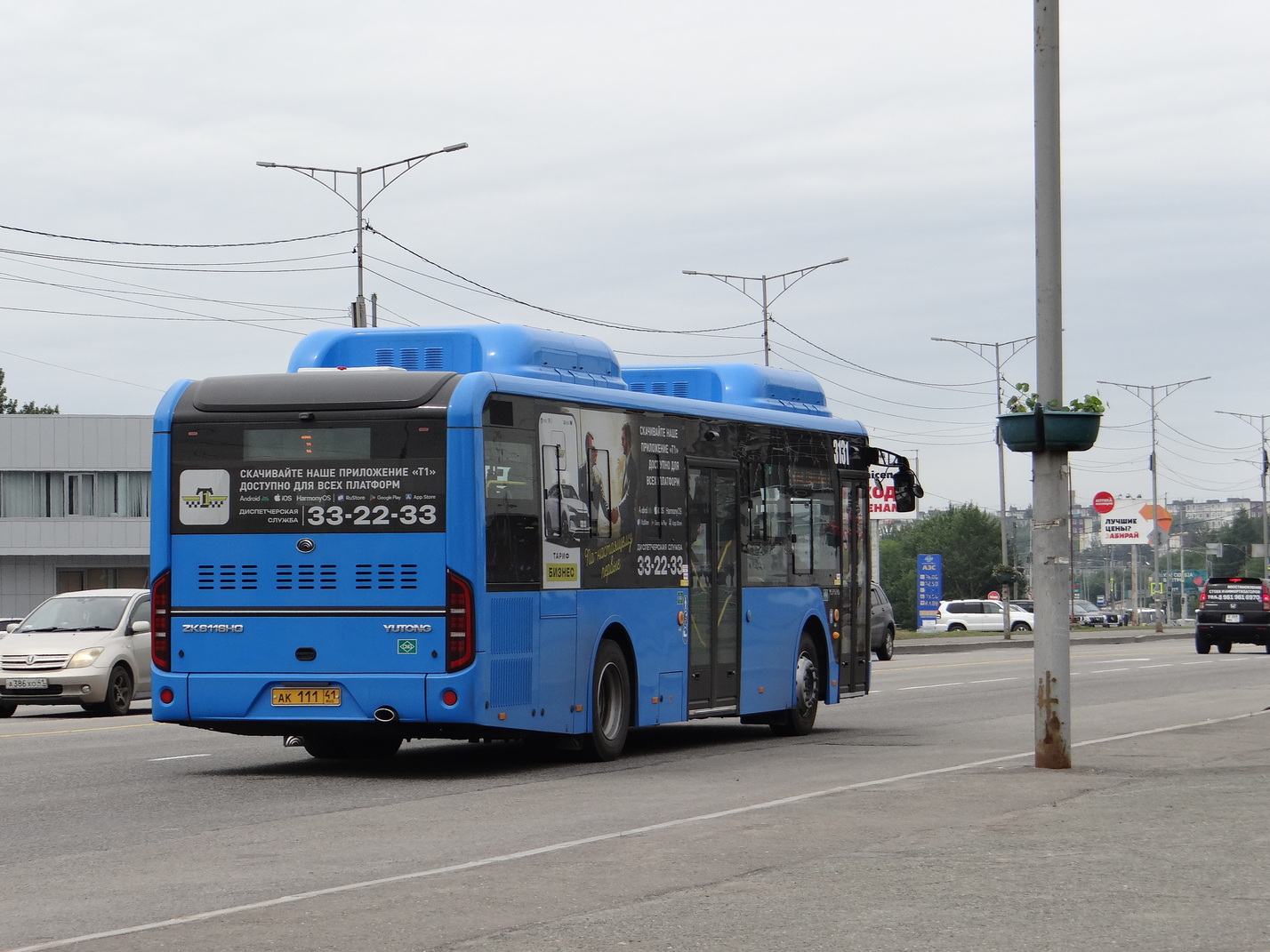 Камчатский край, Yutong ZK6116HG № 3131