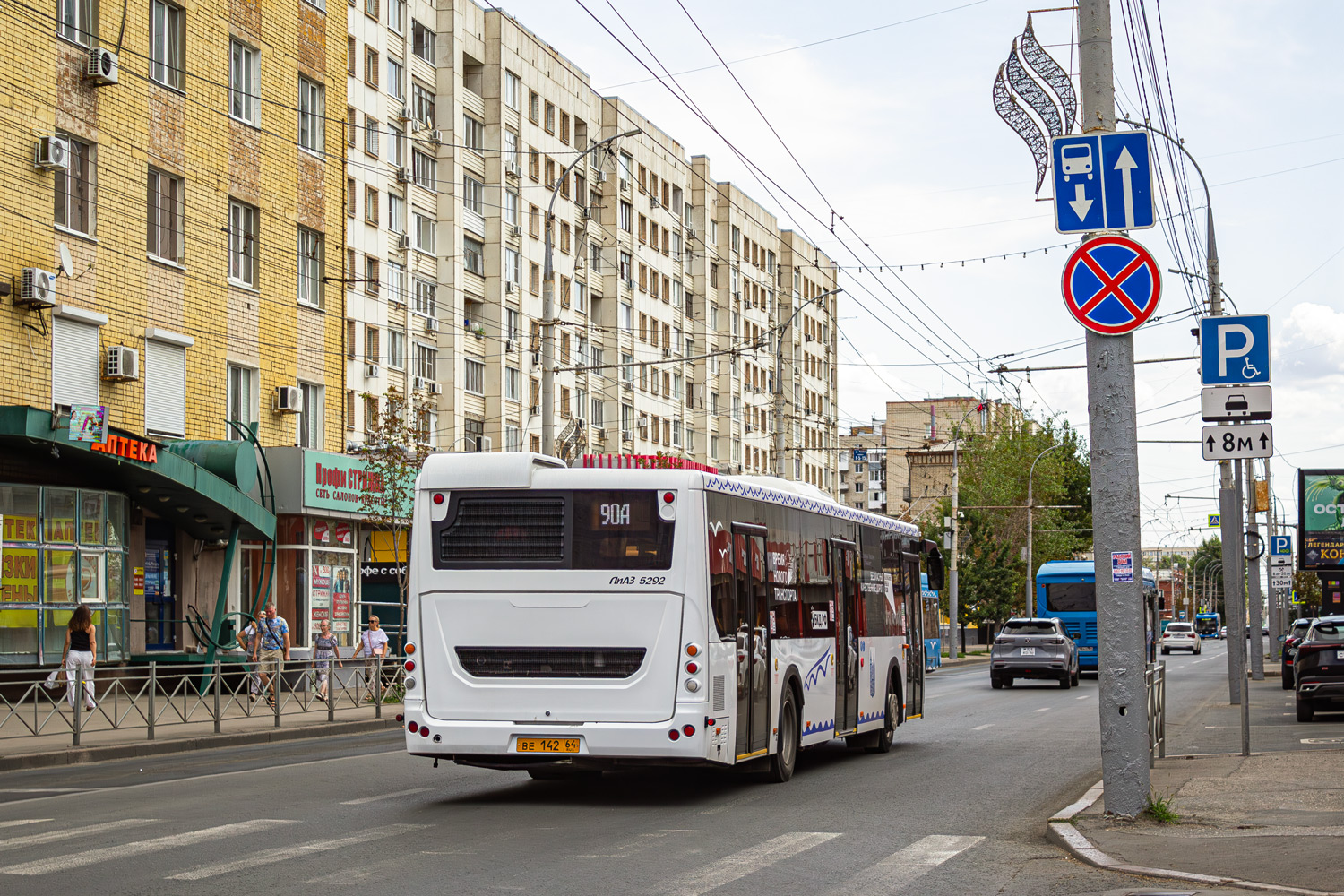 Саратовская область, ЛиАЗ-5292.65 № ВЕ 142 64