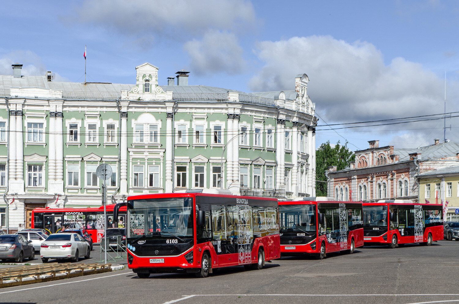 Вологодская область, ПАЗ-422320-04 Citymax 9 № 6103; Вологодская область — Новые автобусы