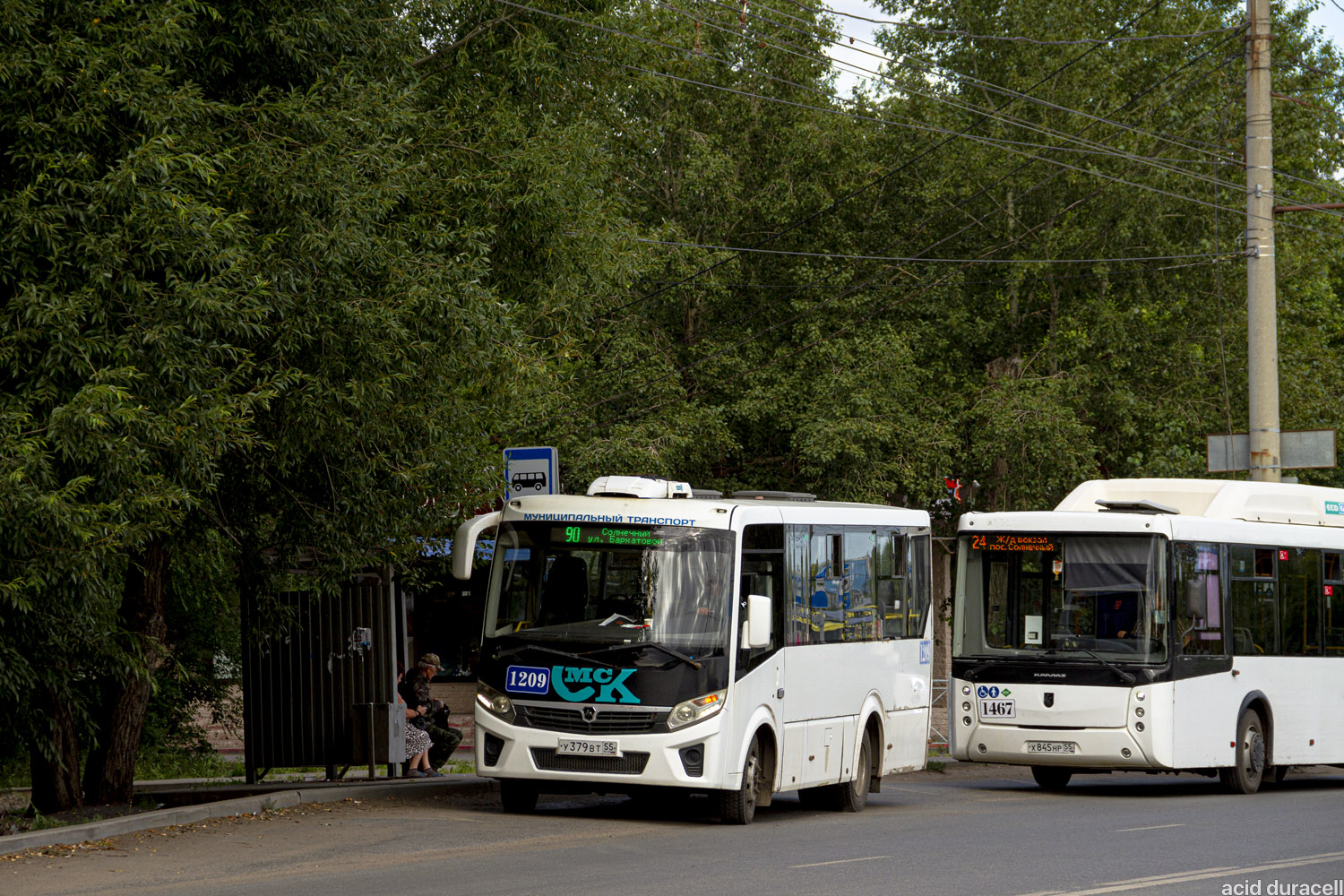 Омская область, ПАЗ-320435-04 "Vector Next" № 1209