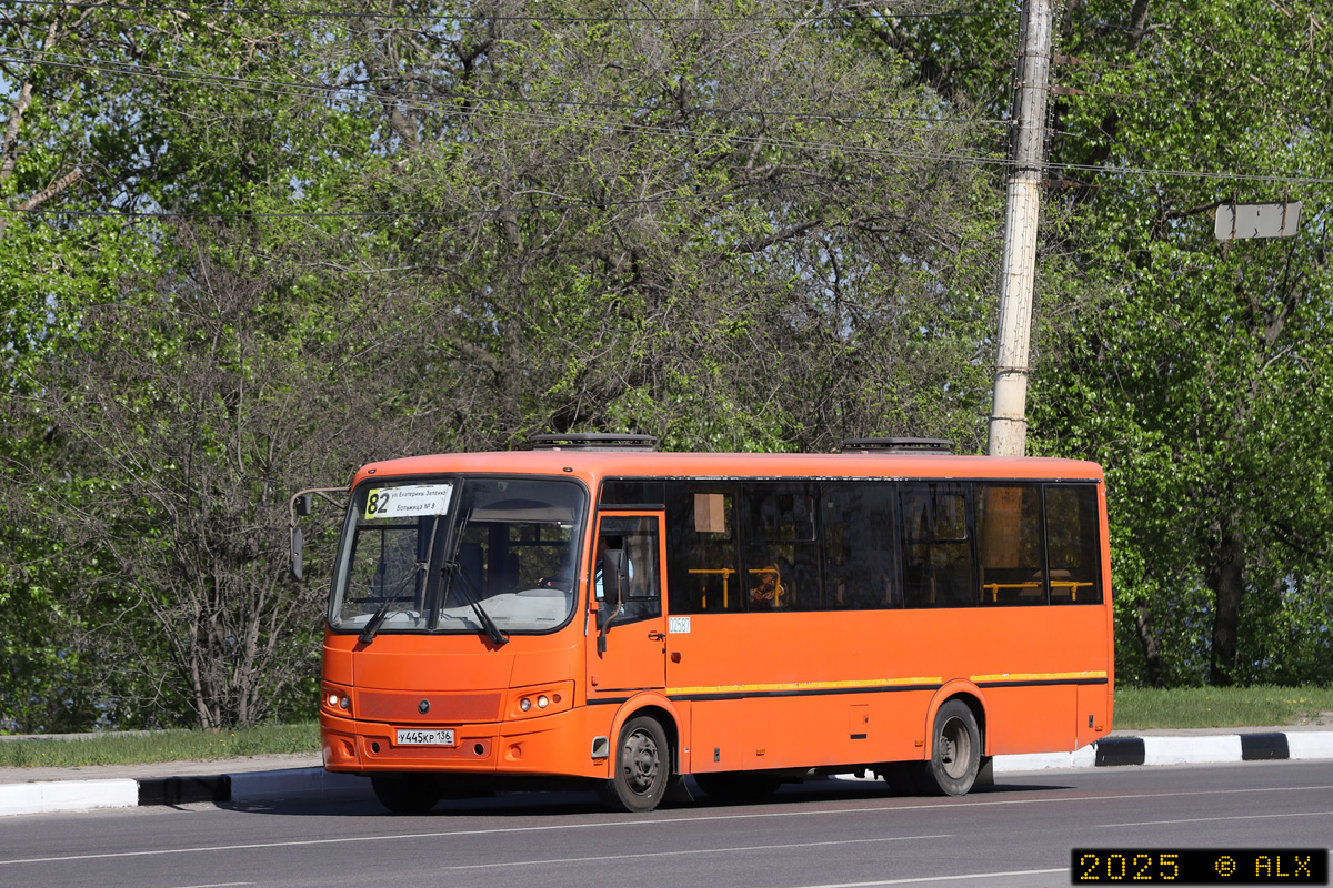 Воронежская область, ПАЗ-320414-04 "Вектор" (1-2) № 02587