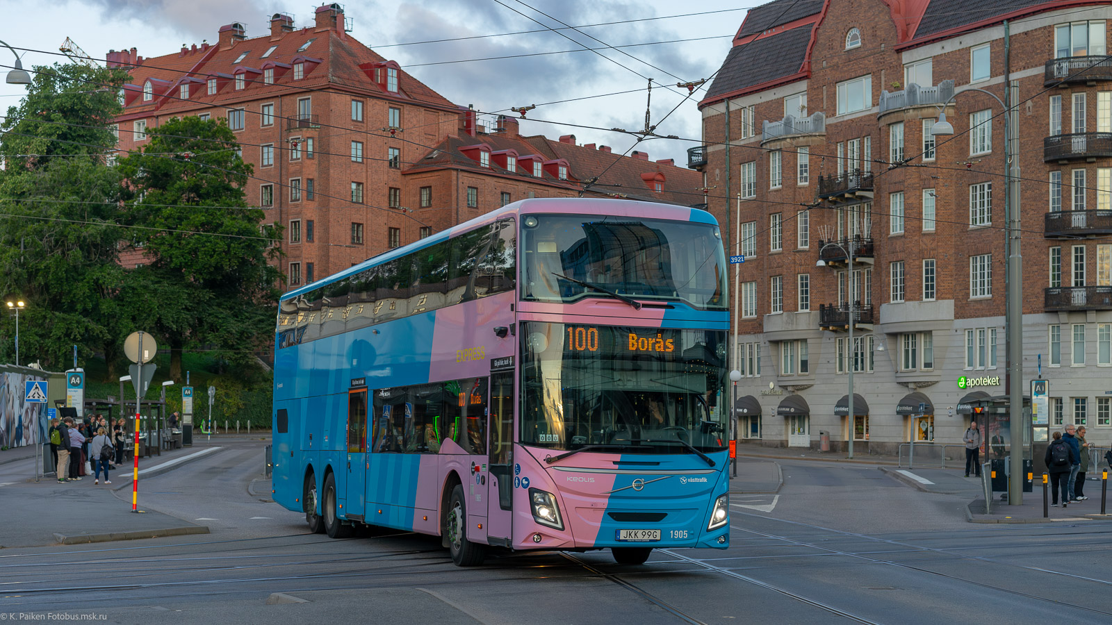Швеция, Volvo 9700DD № 1905