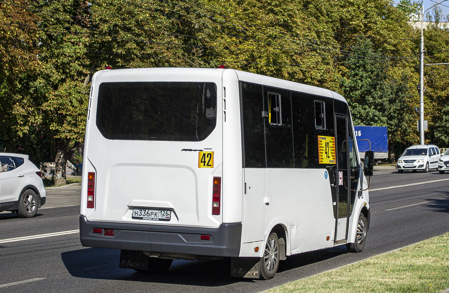 Ставропольский край, ГАЗ-A64R42 Next № Н 336 РК 126