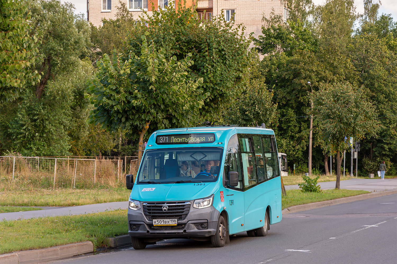 Санкт-Петербург, ГАЗ-A68R52 City № 1391