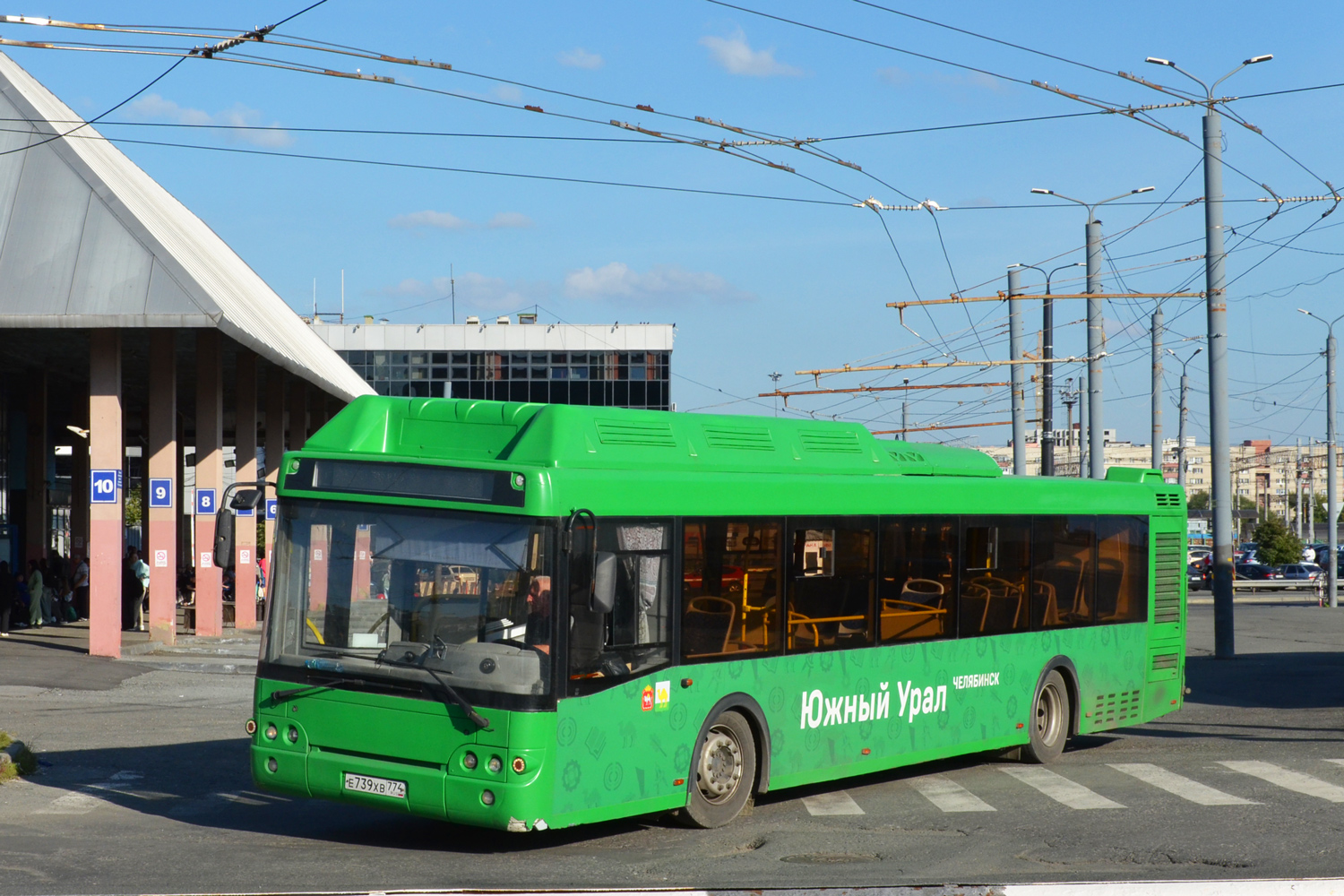 Челябинская область, ЛиАЗ-5292.67 (CNG) № Е 739 ХВ 774