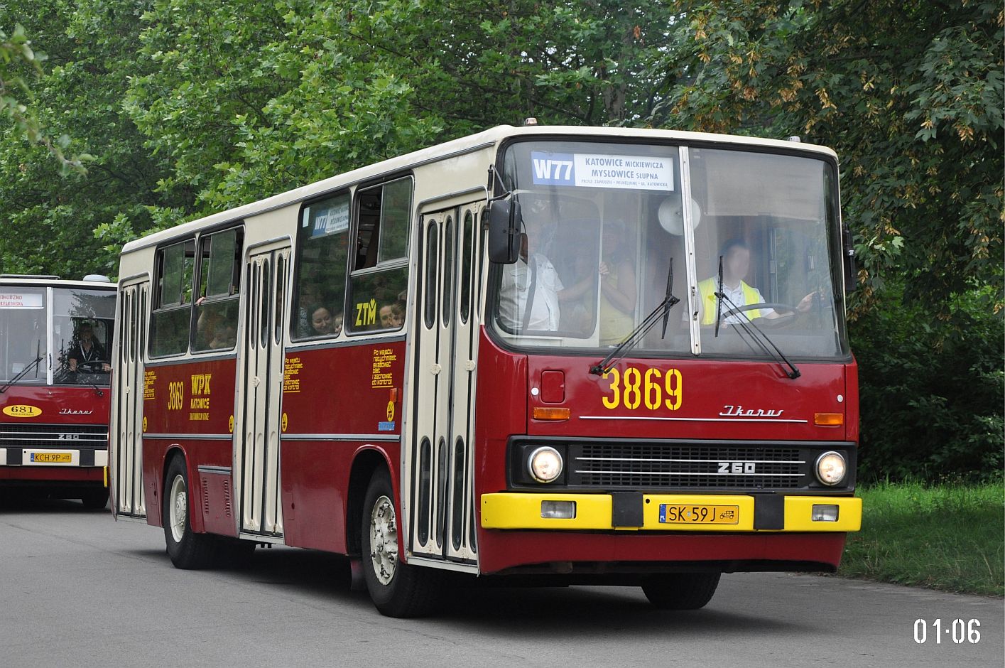 Польша, Ikarus 260.04 № 3869