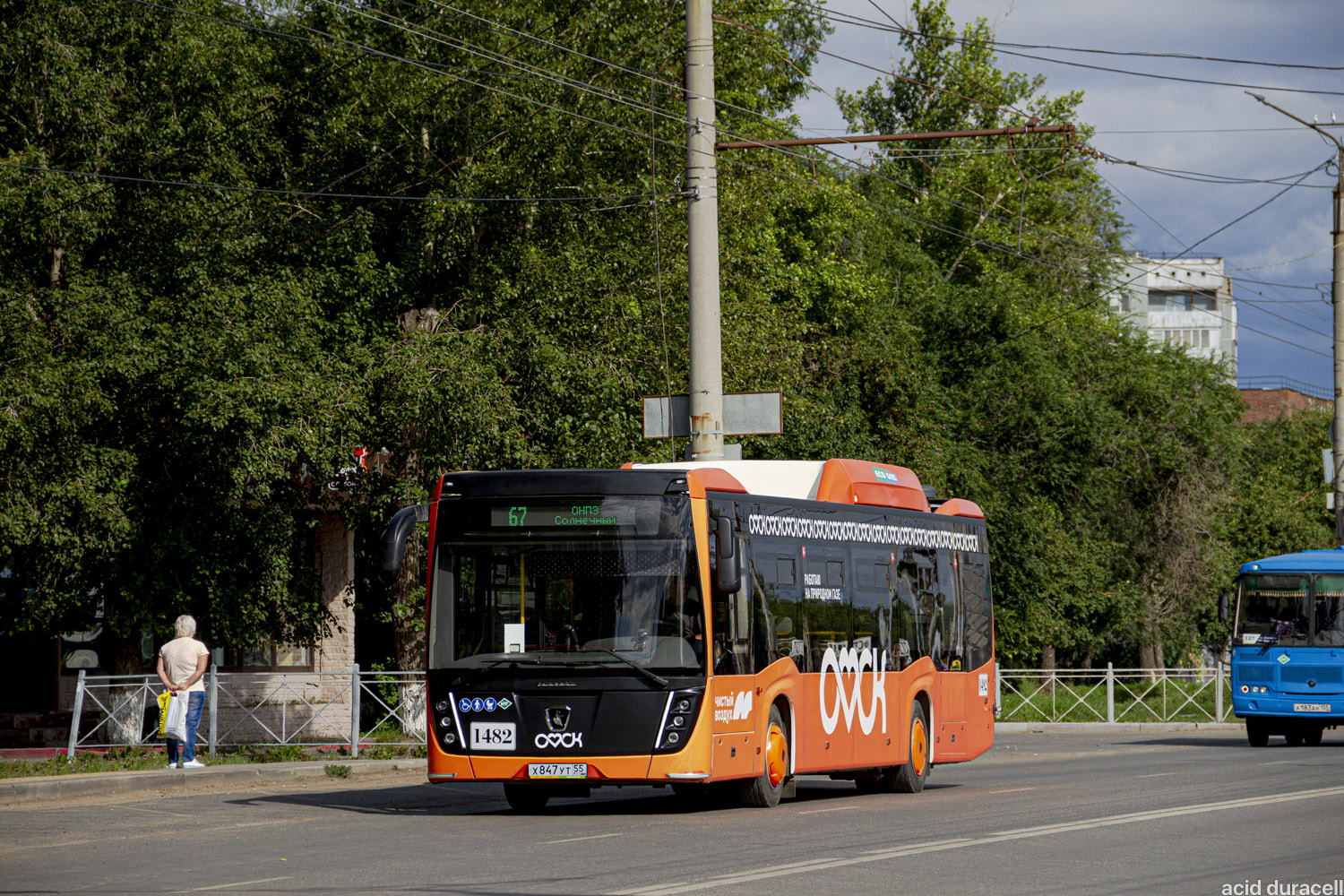 Omsk region, NefAZ-5299-40-57 (CNG) # 1482