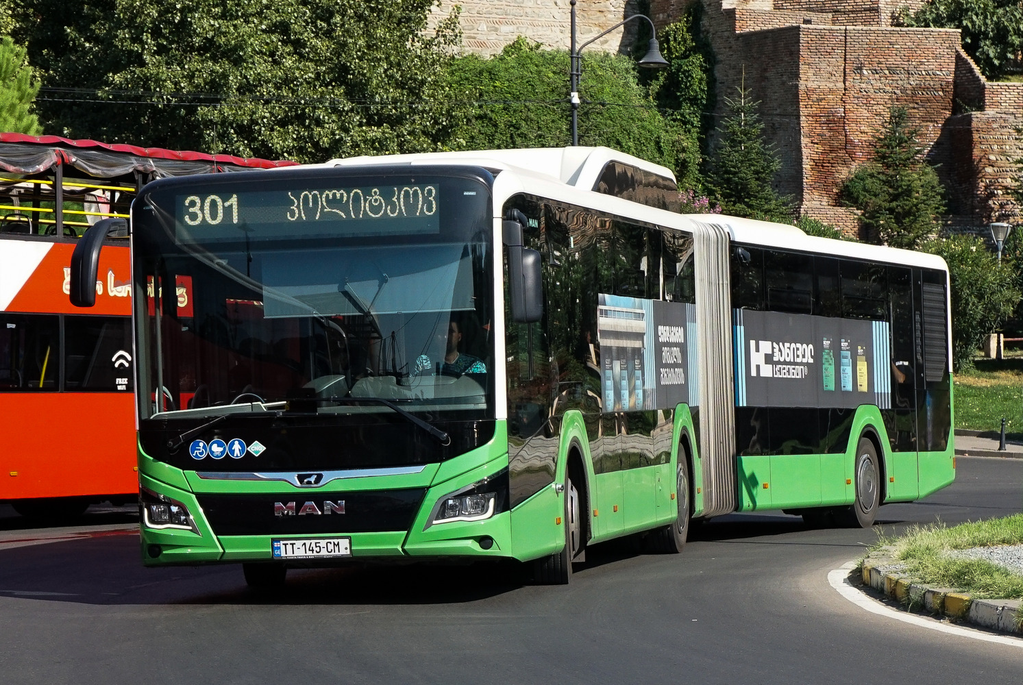 Грузия, MAN 18C Lion's City 18 G NG320 № TT-145-CM