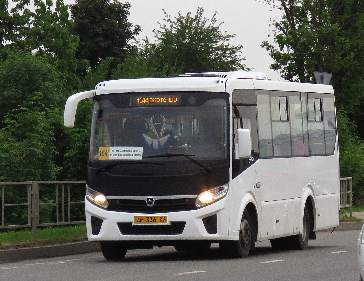 Krasnodar region, PAZ-320435-04 "Vector Next" Nr. АМ 336 23