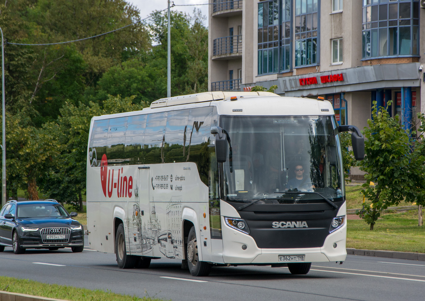 Saint Petersburg, Scania Touring HD 12.0 # Е 362 НТ 198