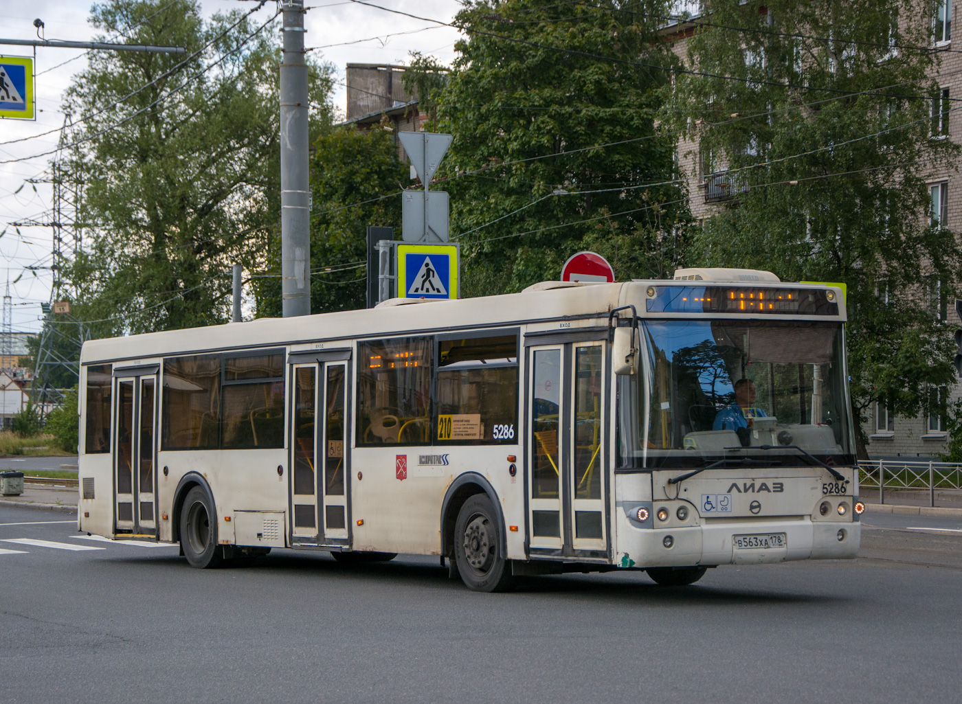 Санкт-Петербург, ЛиАЗ-5292.60 № 5286
