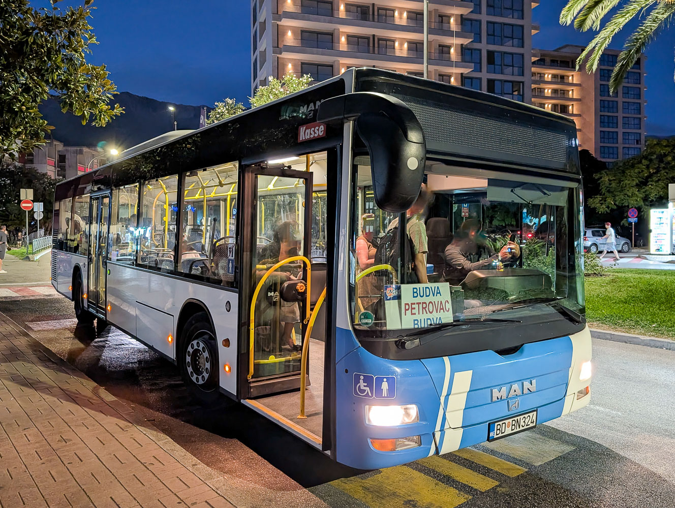 Черногория, MAN A21 Lion's City NL323 № BD BN324