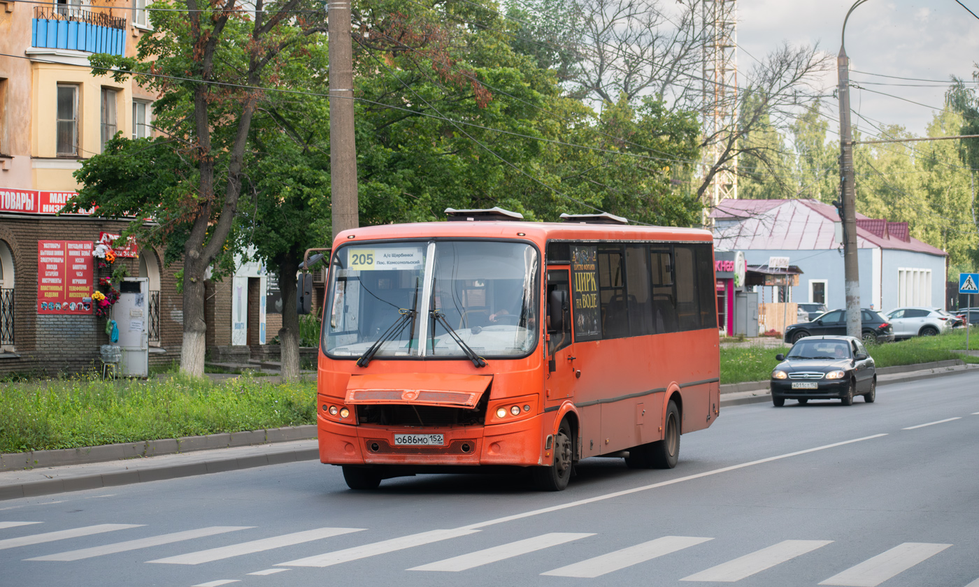 Нижегородская область, ПАЗ-320414-05 "Вектор" (1-2) № О 686 МО 152