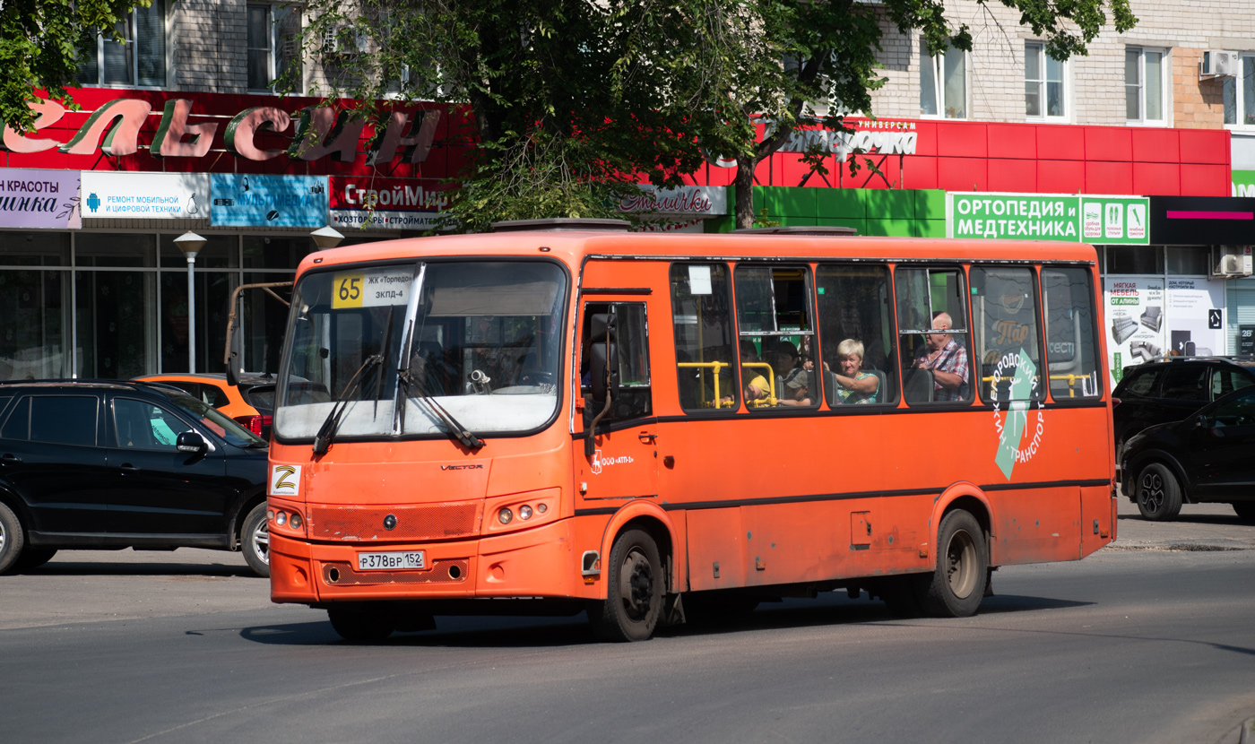 Нижегородская область, ПАЗ-320414-05 "Вектор" № Р 378 ВР 152