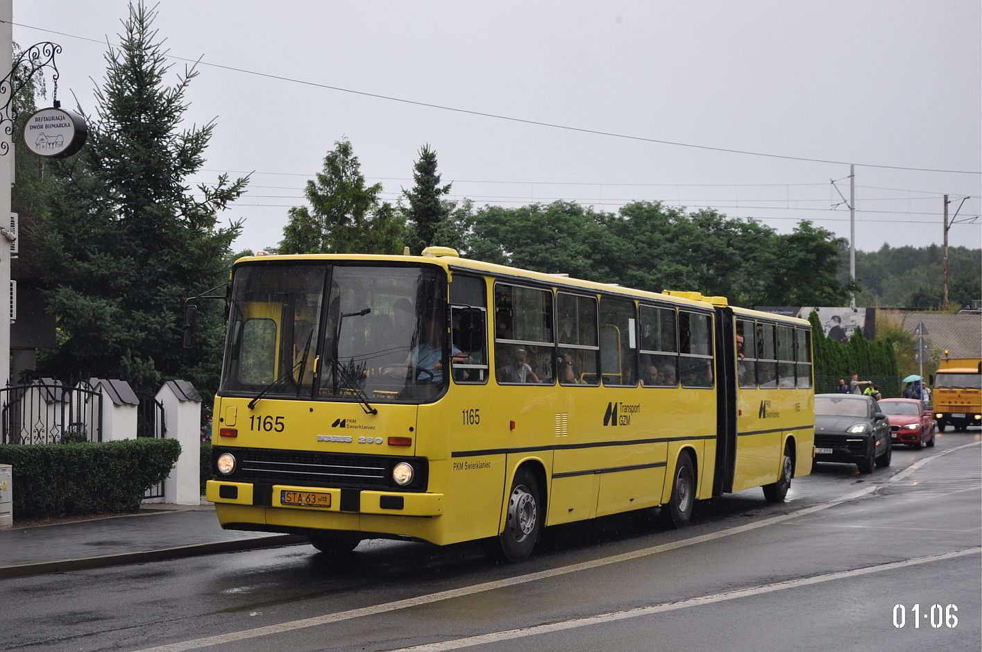 Lenkija, Ikarus 280.40A Nr. 1165