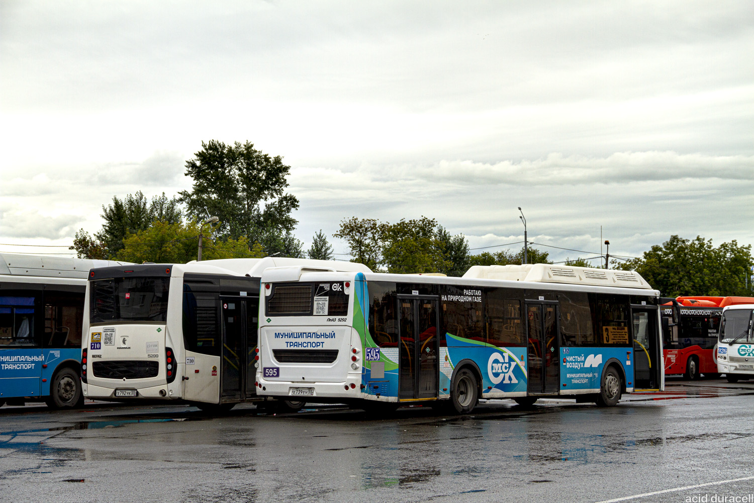 Омская область, ЛиАЗ-5292.67 (CNG) № 595