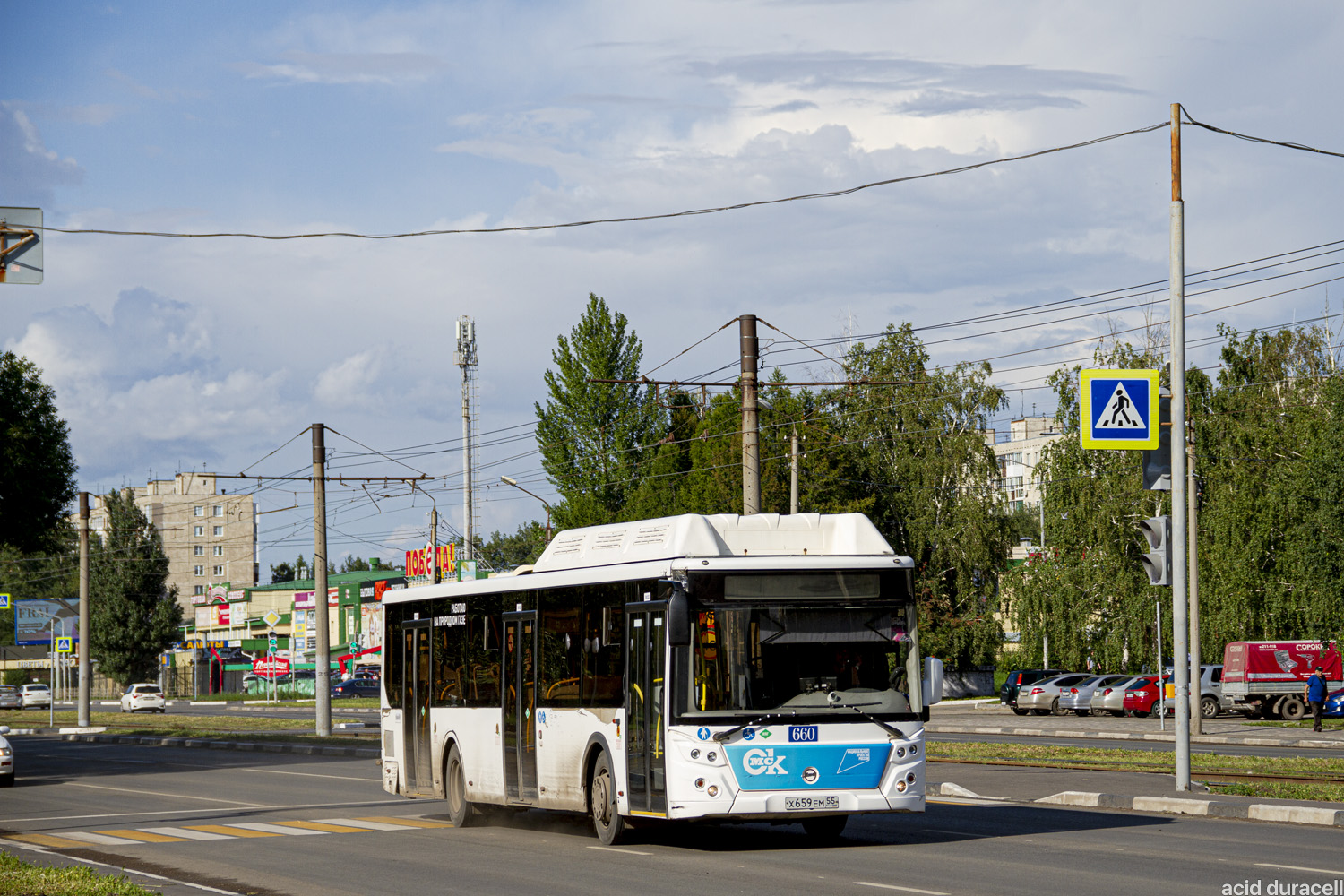 Омская область, ЛиАЗ-5292.67 (CNG) № 660