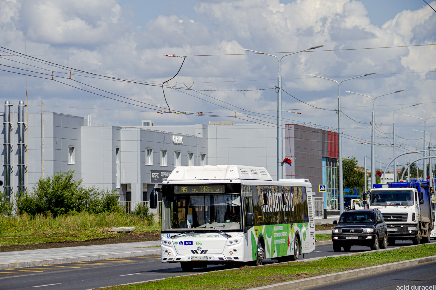 Омская область, ЛиАЗ-5292.67 (CNG) № 665
