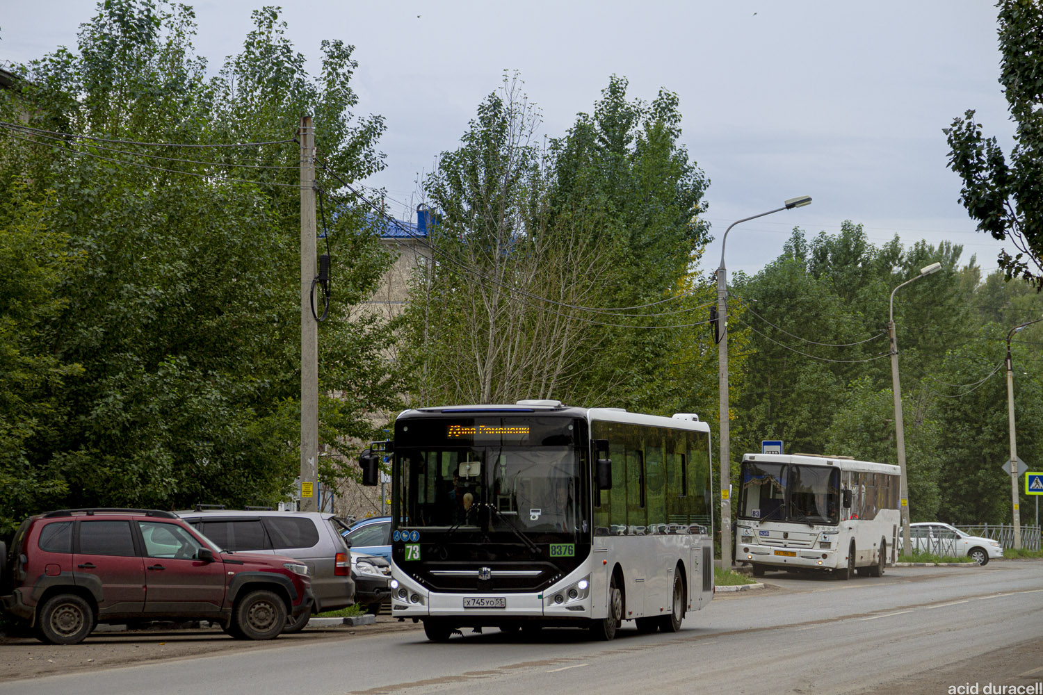 Омская область, Zhong Tong LCK6860HG № 8376