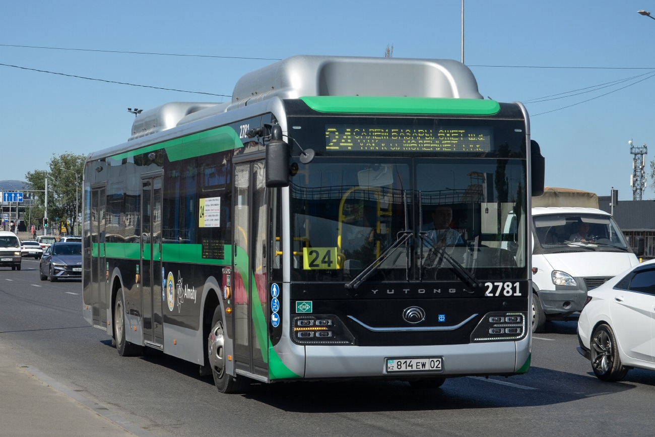 Алматы, Yutong ZK6126HG (QazTehna) № 2781