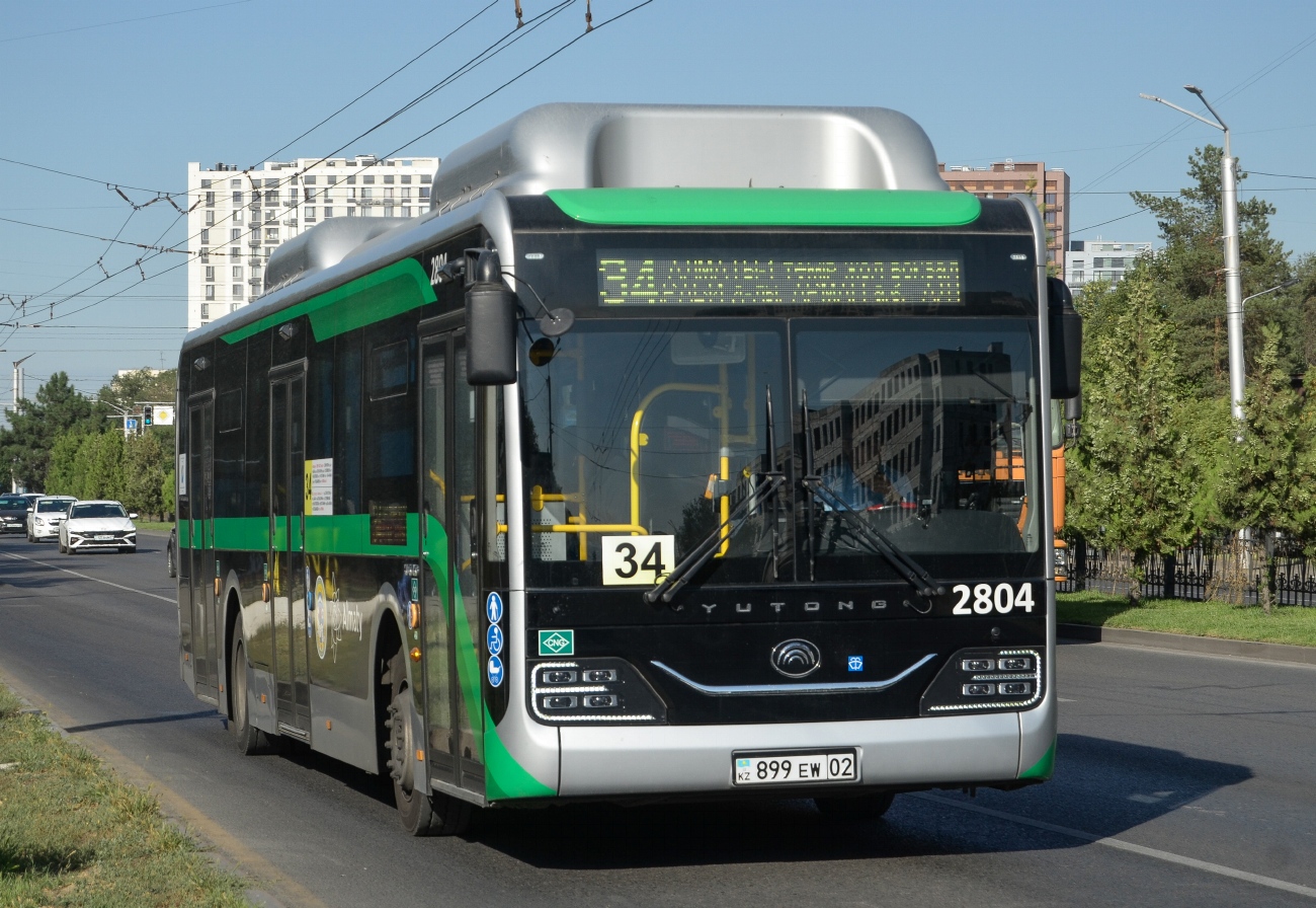 Алматы, Yutong ZK6126HG (QazTehna) № 2804