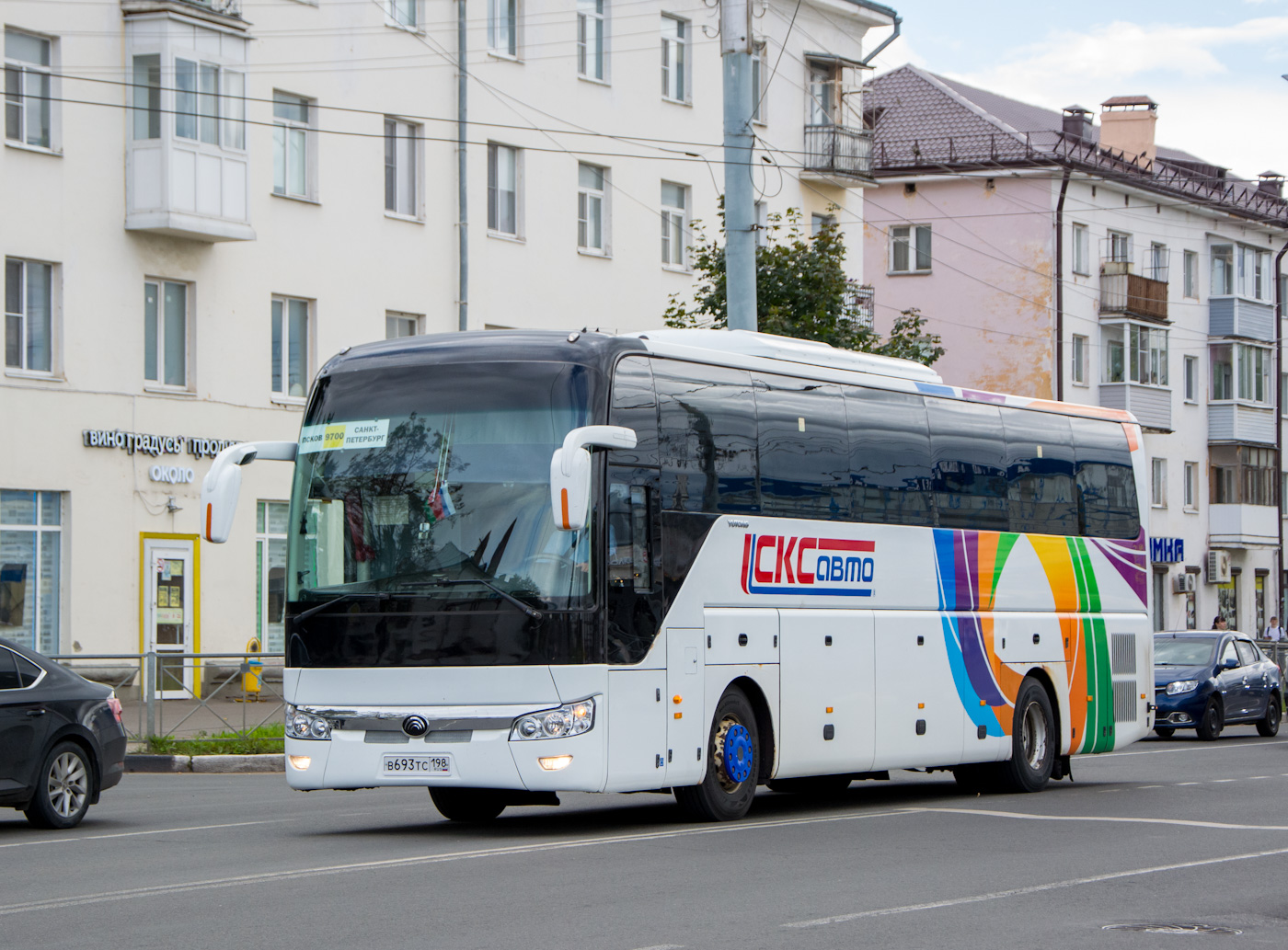 Санкт-Петербург, Yutong ZK6122H9 № В 693 ТС 198