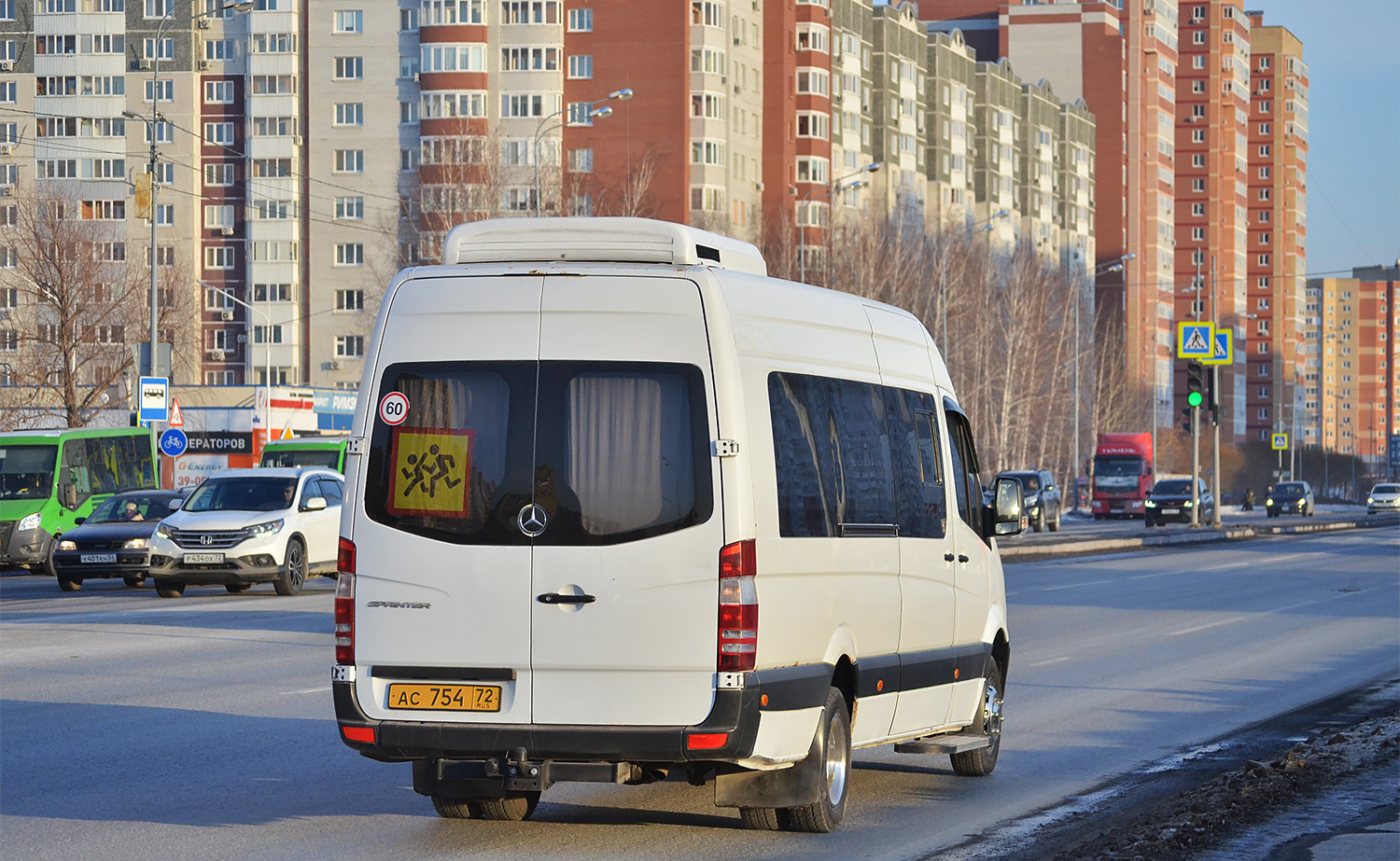 Тюменская область, Луидор-223602 (MB Sprinter) № АС 754 72