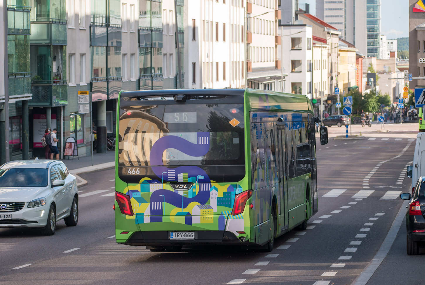 Финляндия, VDL Citea LE-122 № 466