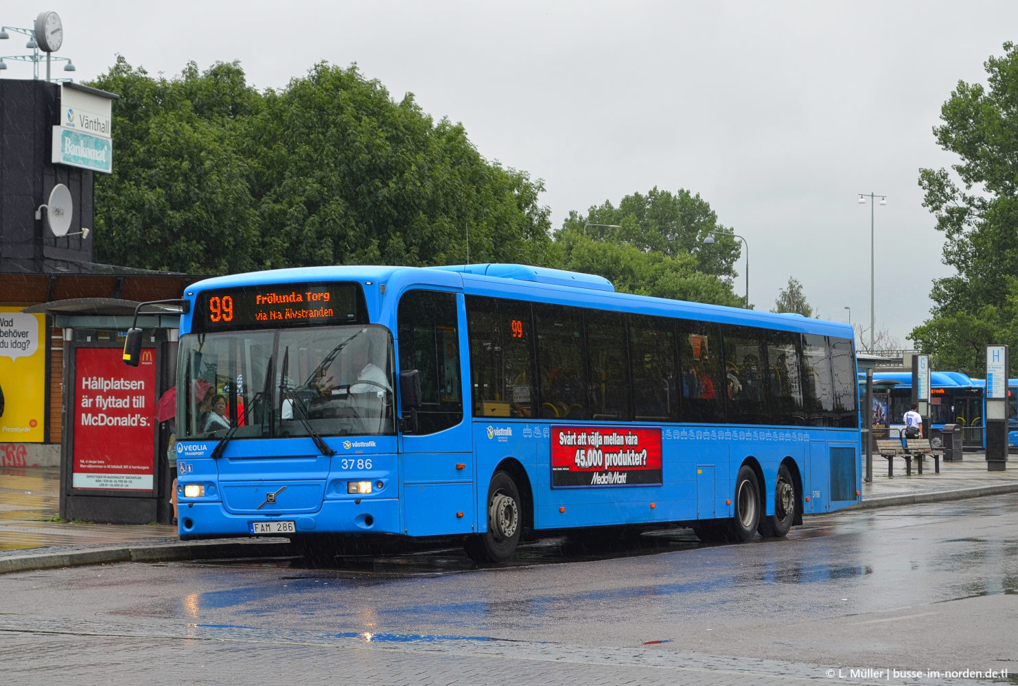 Швеция, Säffle 8500LE № 3786