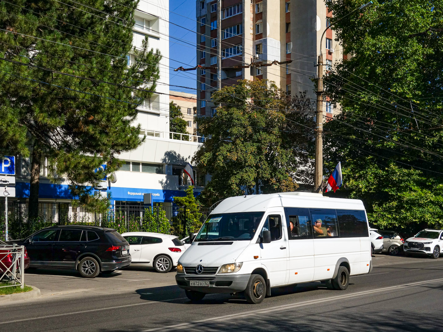 Республика Крым, Луидор-223237 (MB Sprinter Classic) № К 672 ВО 82