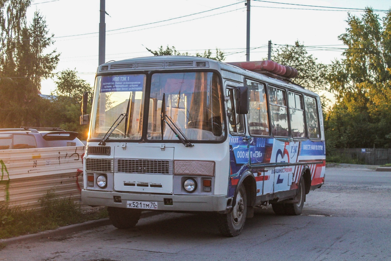Томская область, ПАЗ-32054 № К 521 ТМ 70