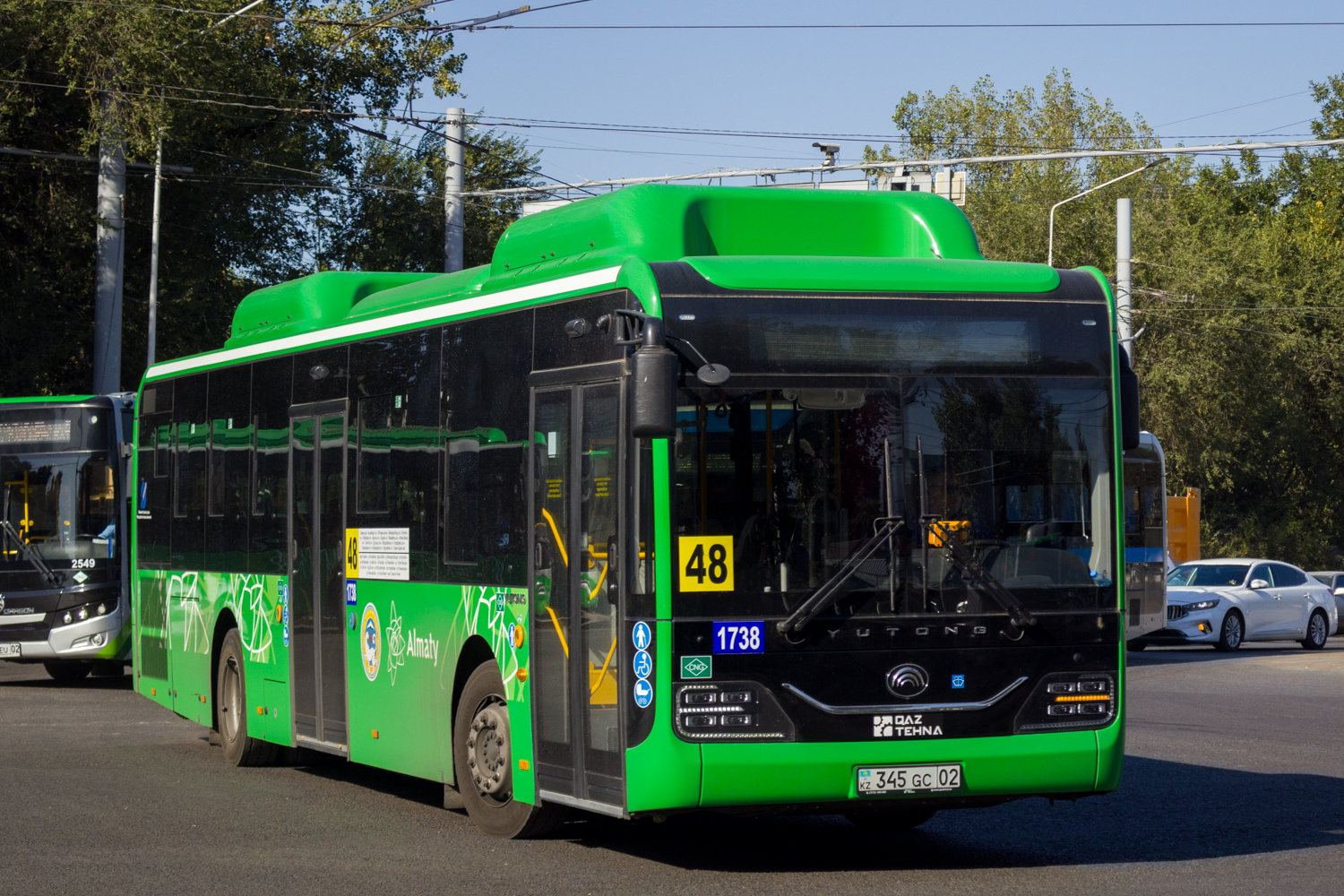 Алматы, Yutong ZK6126HG (QazTehna) № 1738