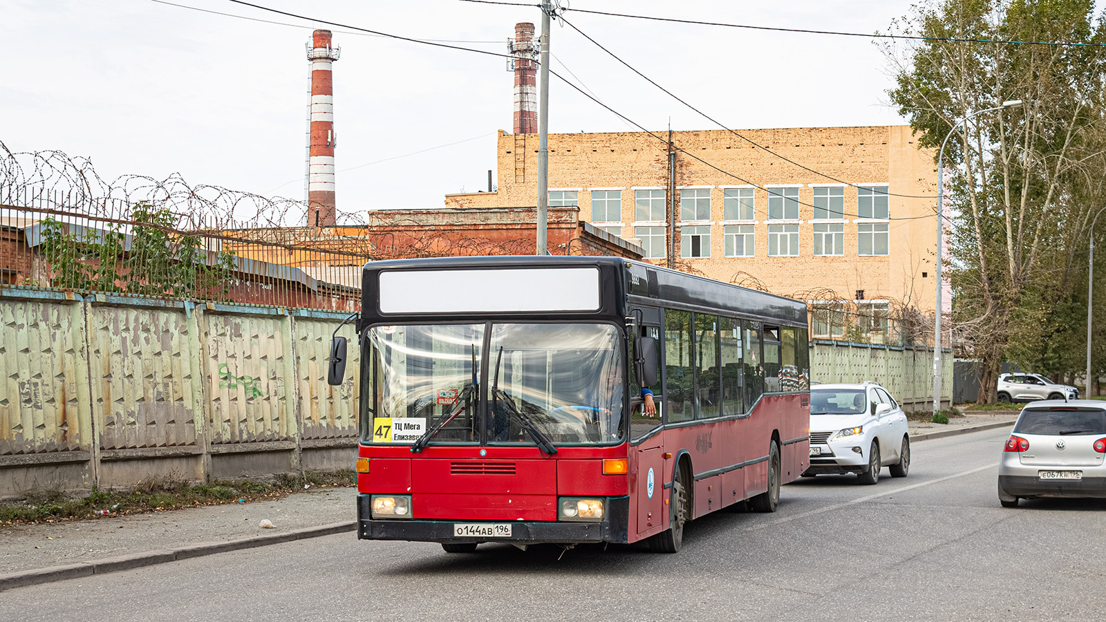 Свердловская область, Mercedes-Benz O405N2 № О 144 АВ 196