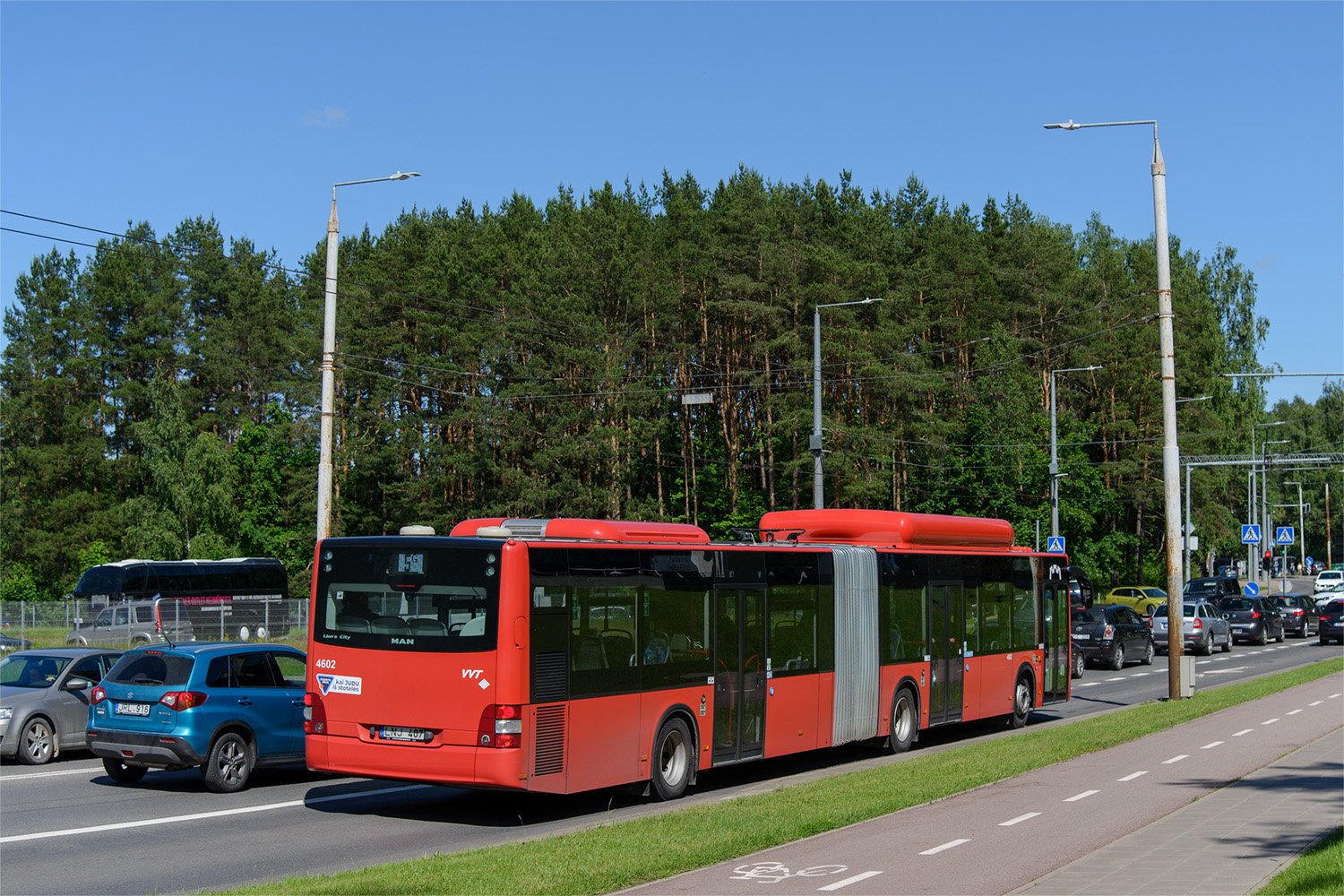 Литва, MAN A23 Lion's City G NG313 CNG № 4602