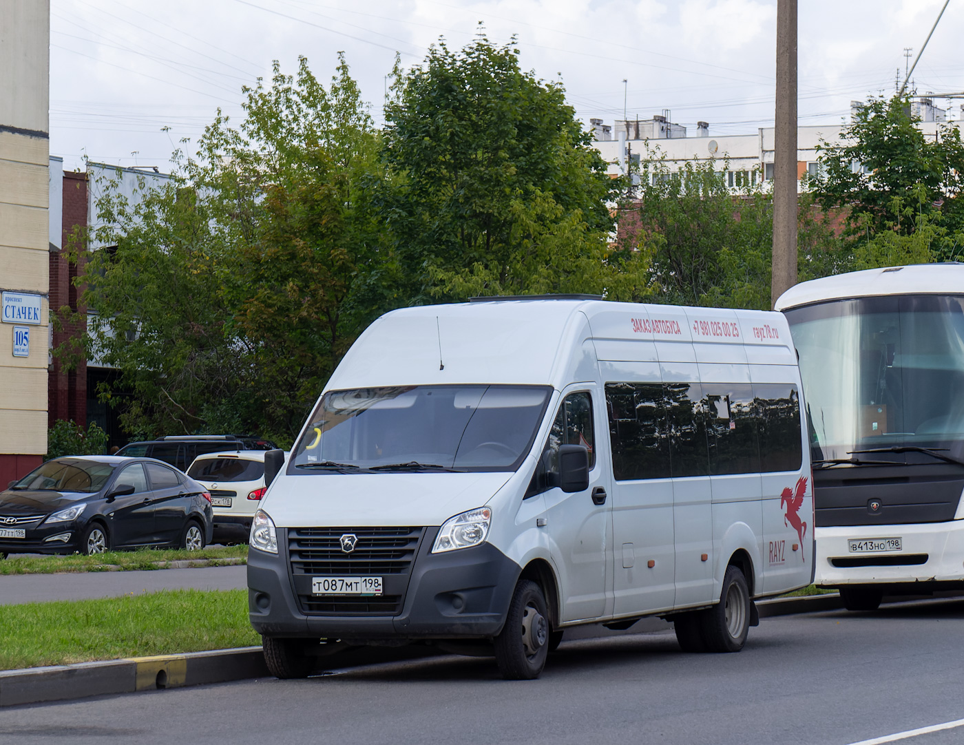 Санкт-Петербург, ГАЗ-A65R52 Next № Т 087 МТ 198