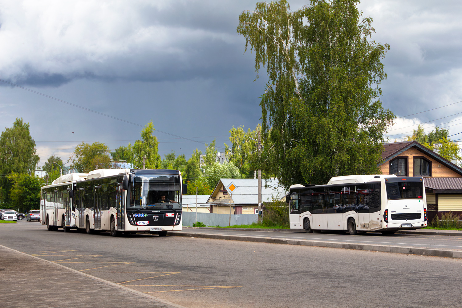 Вологодская область, НефАЗ-5299-40-57 (CNG) № 5112; Вологодская область, НефАЗ-5299-40-57 (CNG) № 5101