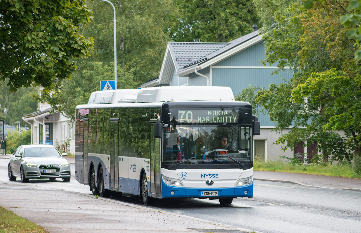 Финляндия, Yutong E15 № 112 Финляндия, Yutong E15 № 112