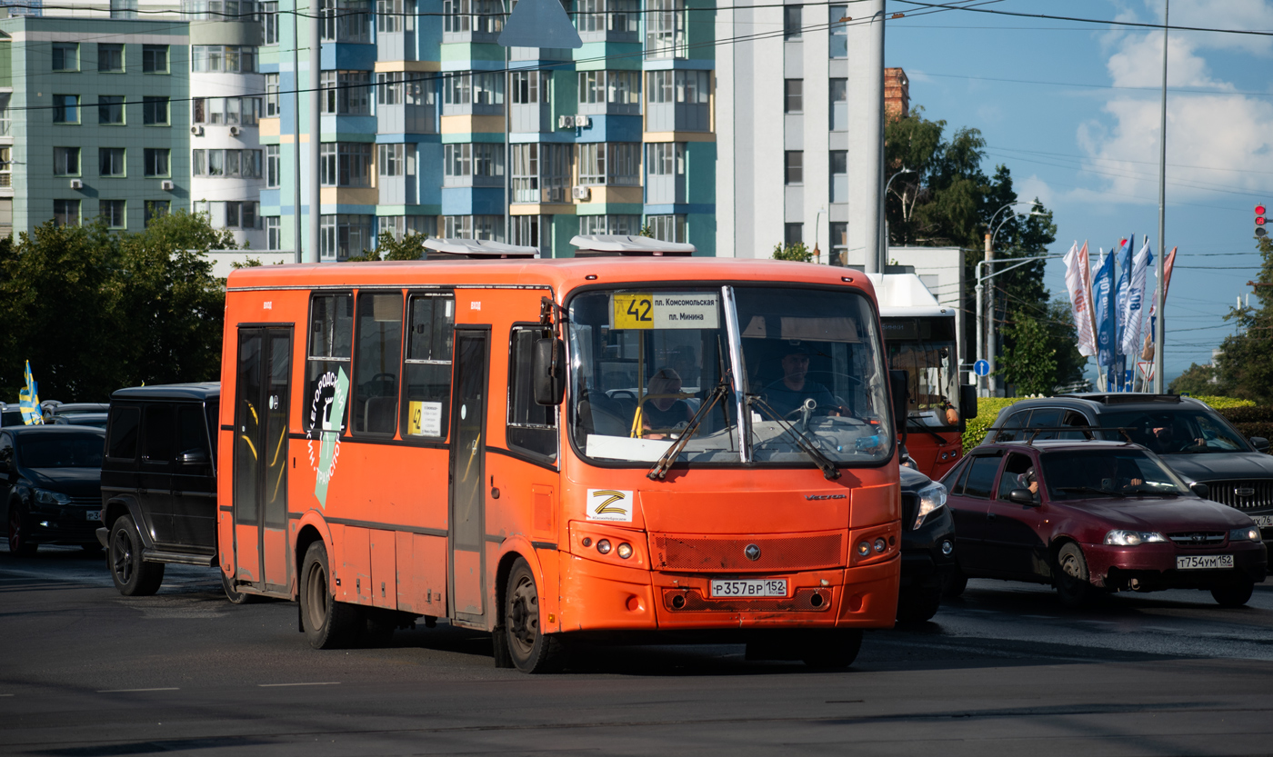 Nizhegorodskaya region, PAZ-320414-05 "Vektor" č. Р 357 ВР 152